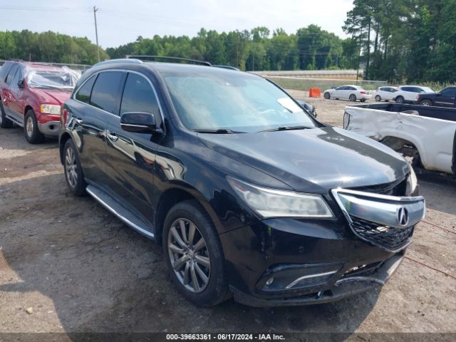 ACURA MDX 2016 5fryd4h99gb008772