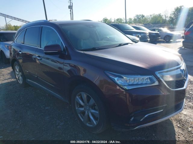 ACURA MDX 2016 5fryd4h99gb044249