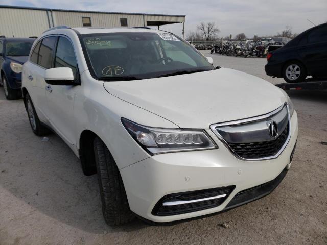 ACURA MDX ADVANC 2016 5fryd4h99gb045918