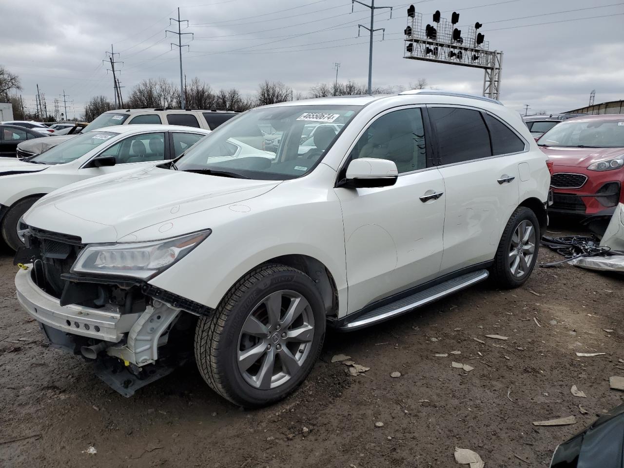 ACURA MDX 2016 5fryd4h9xgb019263