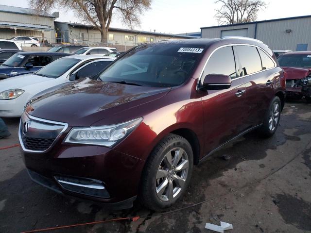 ACURA MDX 2016 5fryd4h9xgb020915