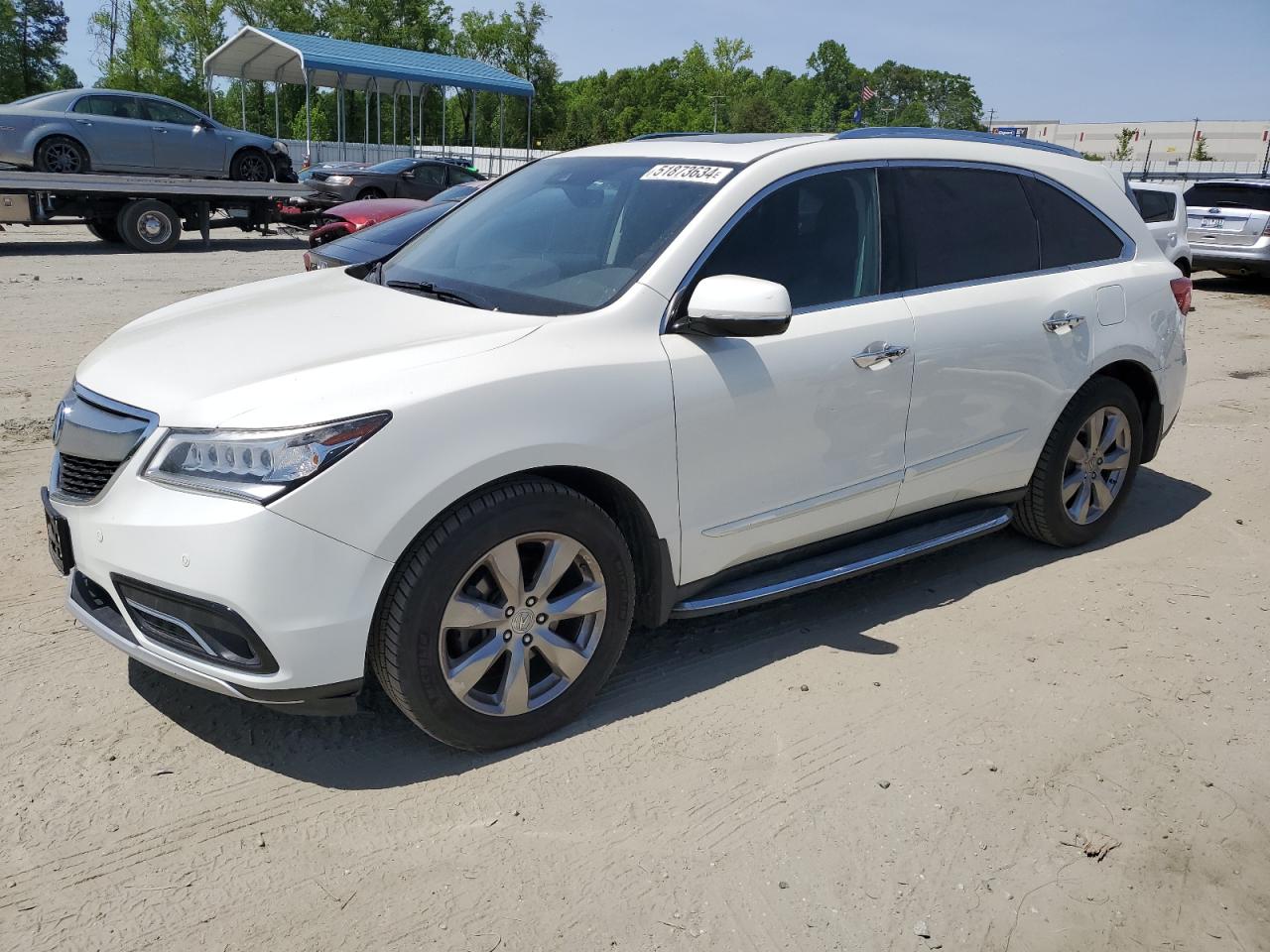 ACURA MDX 2016 5fryd4h9xgb029792