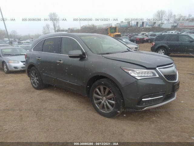 ACURA MDX 2016 5fryd4h9xgb030327