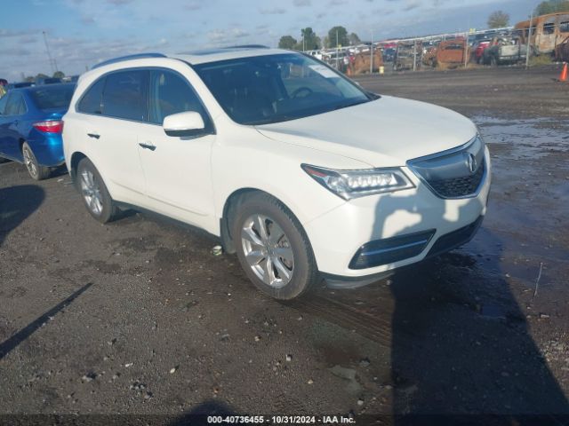 ACURA MDX 2016 5fryd4h9xgb056362