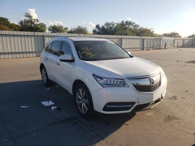 ACURA MDX ADVANC 2016 5fryd4h9xgb057432