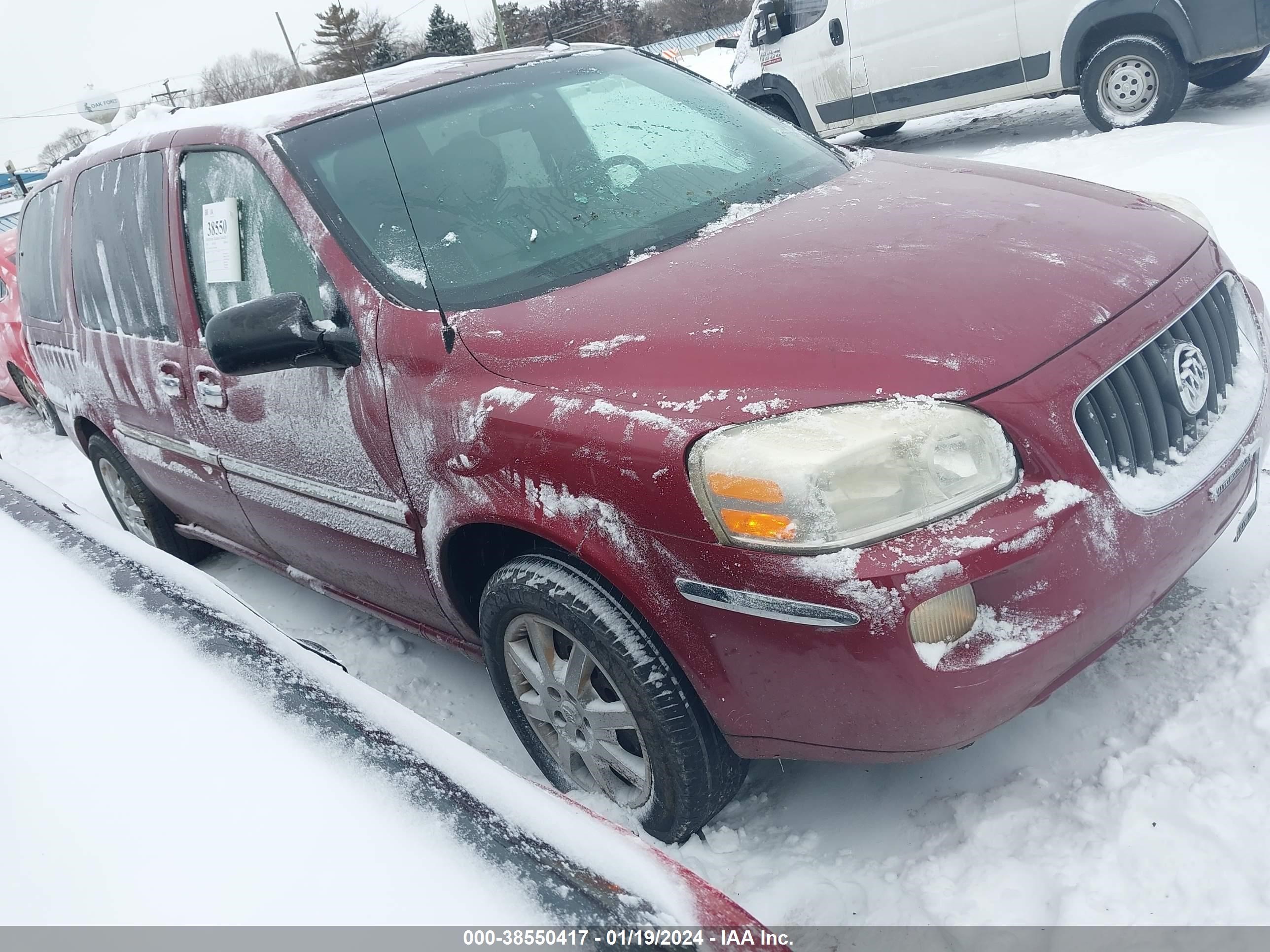 BUICK TERRAZA 2005 5gadv23l55d286496