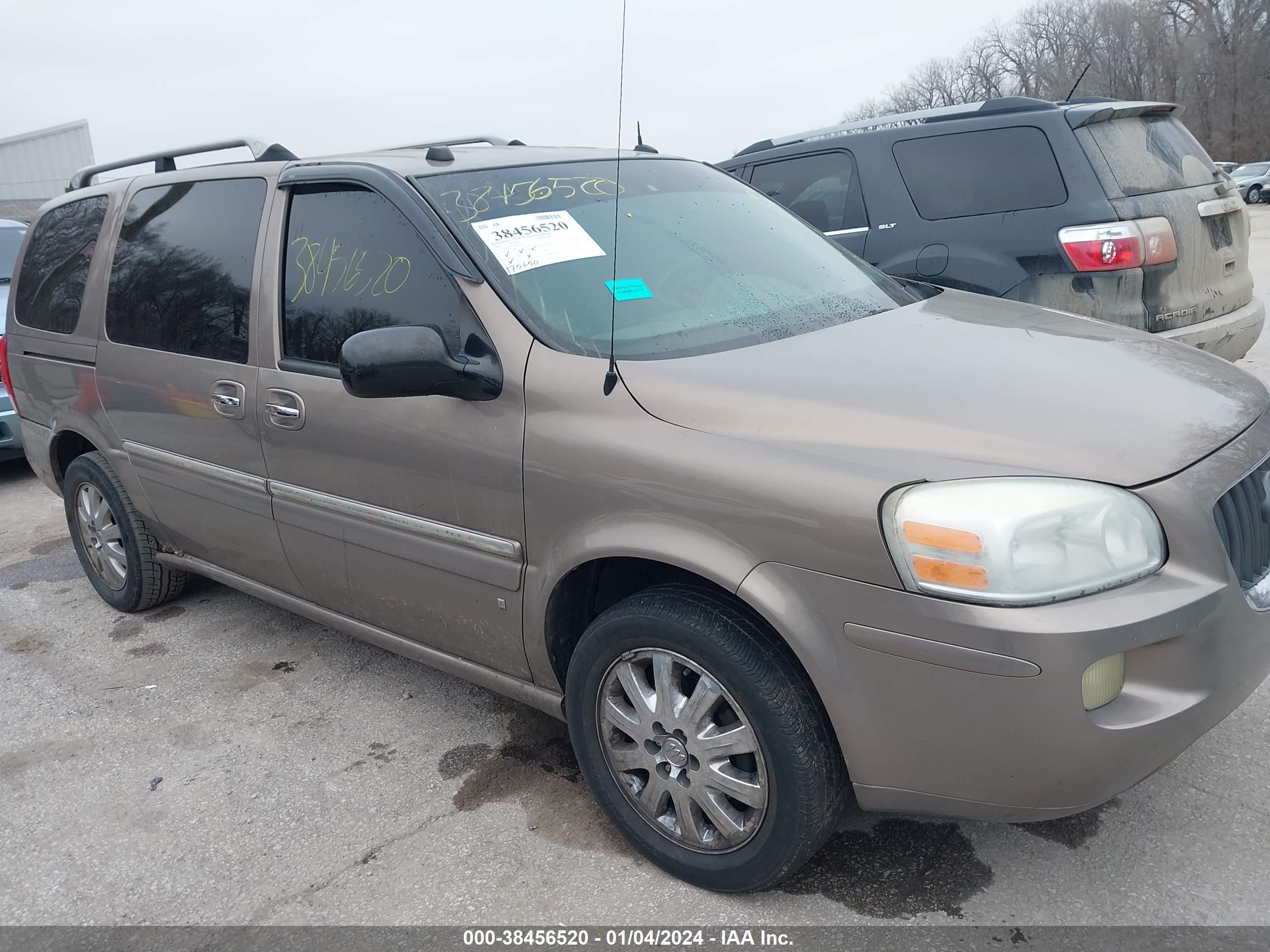 BUICK TERRAZA 2006 5gadv33l46d135382