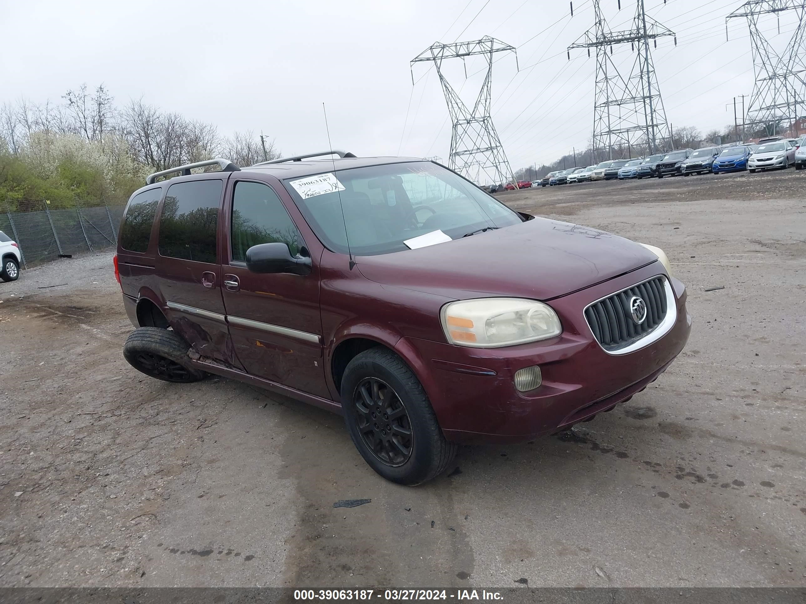 BUICK TERRAZA 2006 5gadv33l46d140842