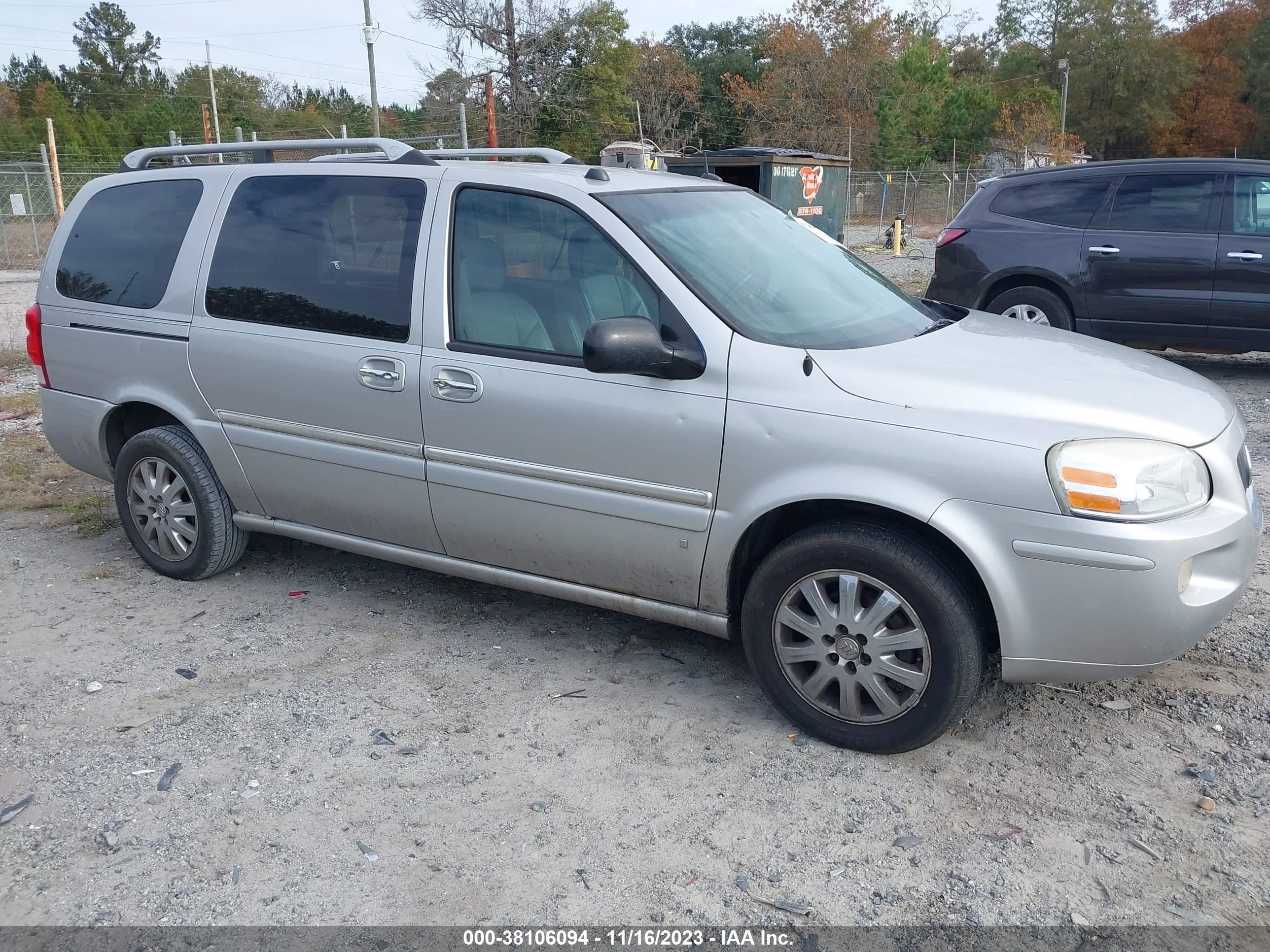 BUICK TERRAZA 2006 5gadv33l76d114512