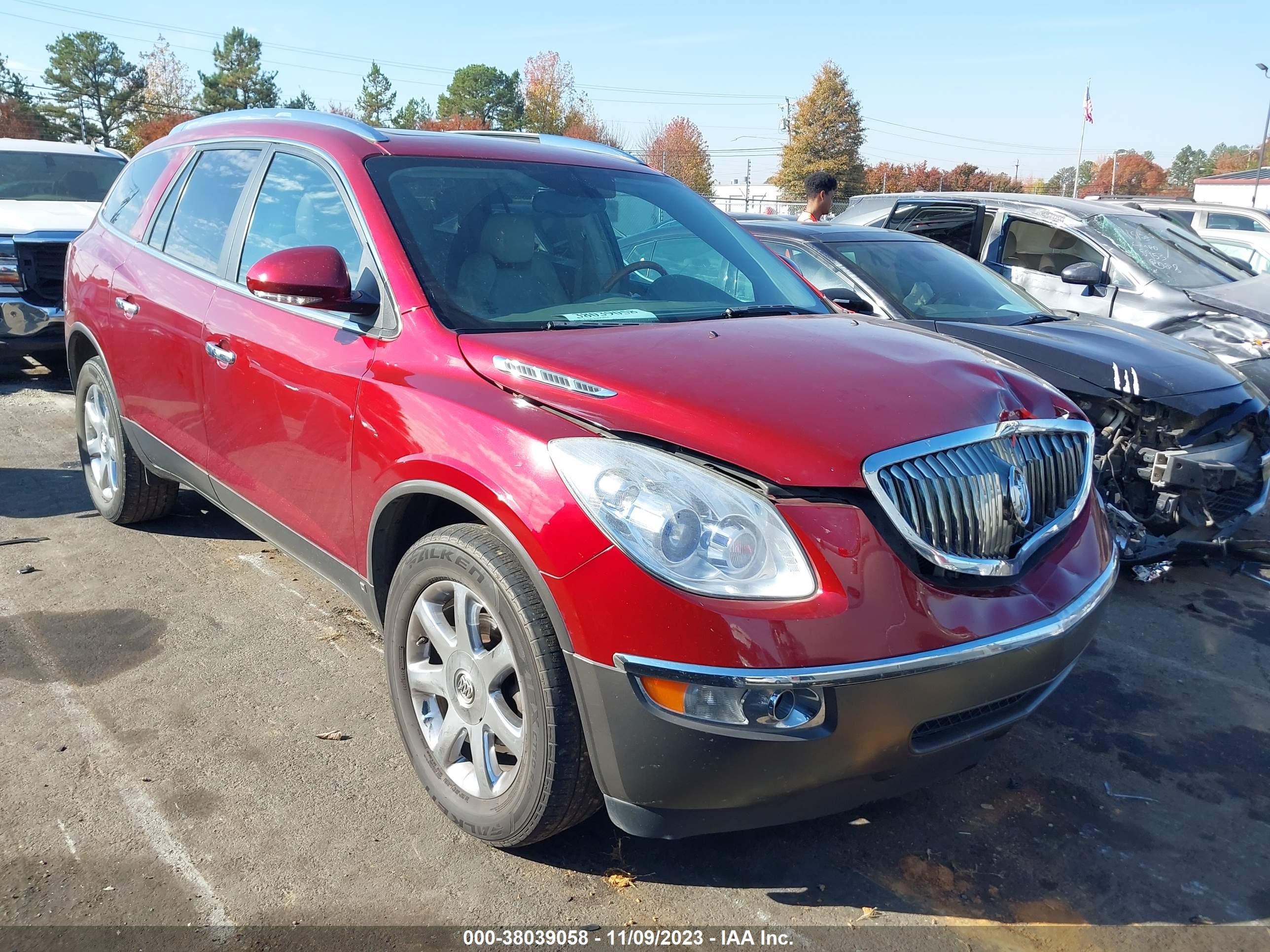 BUICK ENCLAVE 2008 5gaer23738j213998