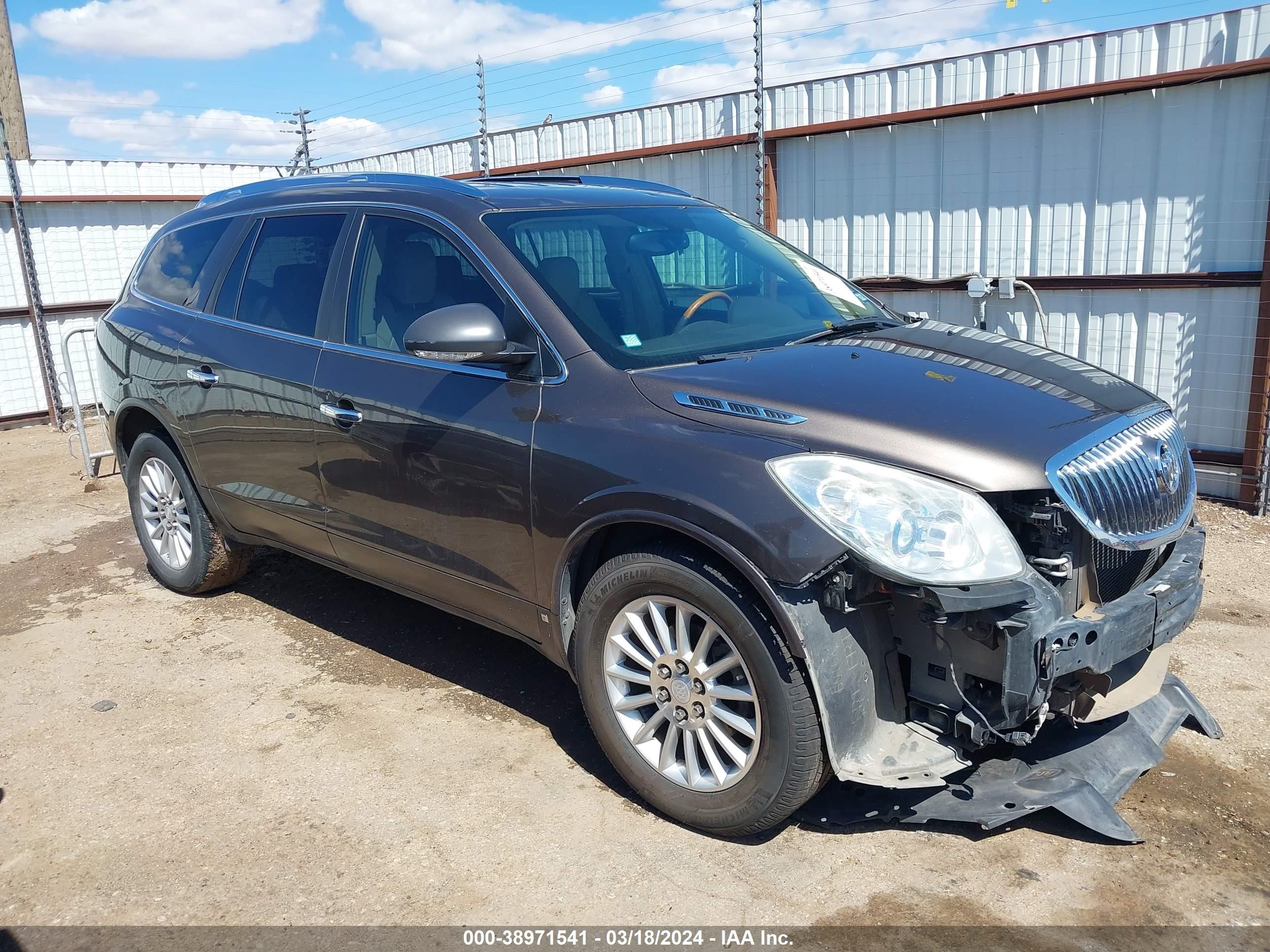 BUICK ENCLAVE 2008 5gaer23738j298308