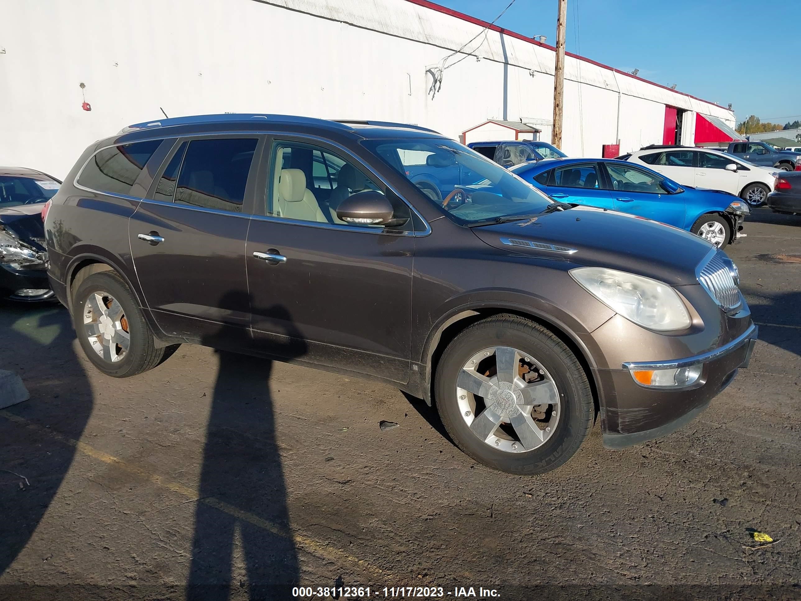 BUICK ENCLAVE 2008 5gaer23748j101596