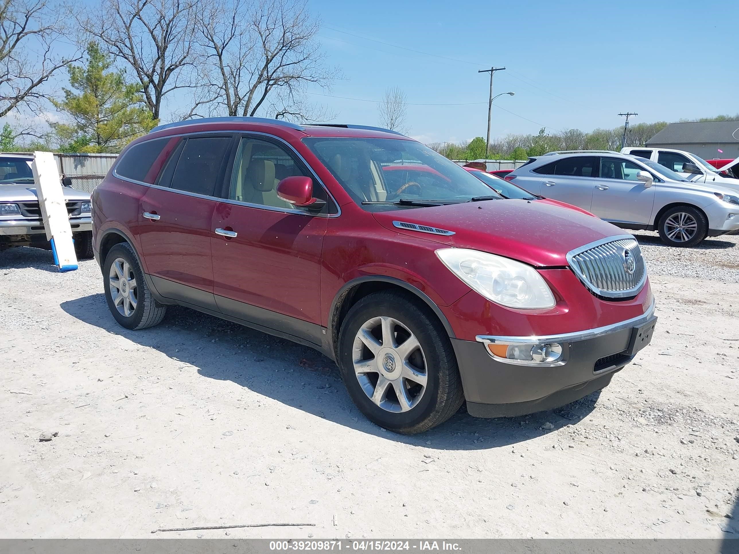 BUICK ENCLAVE 2008 5gaer23768j275105