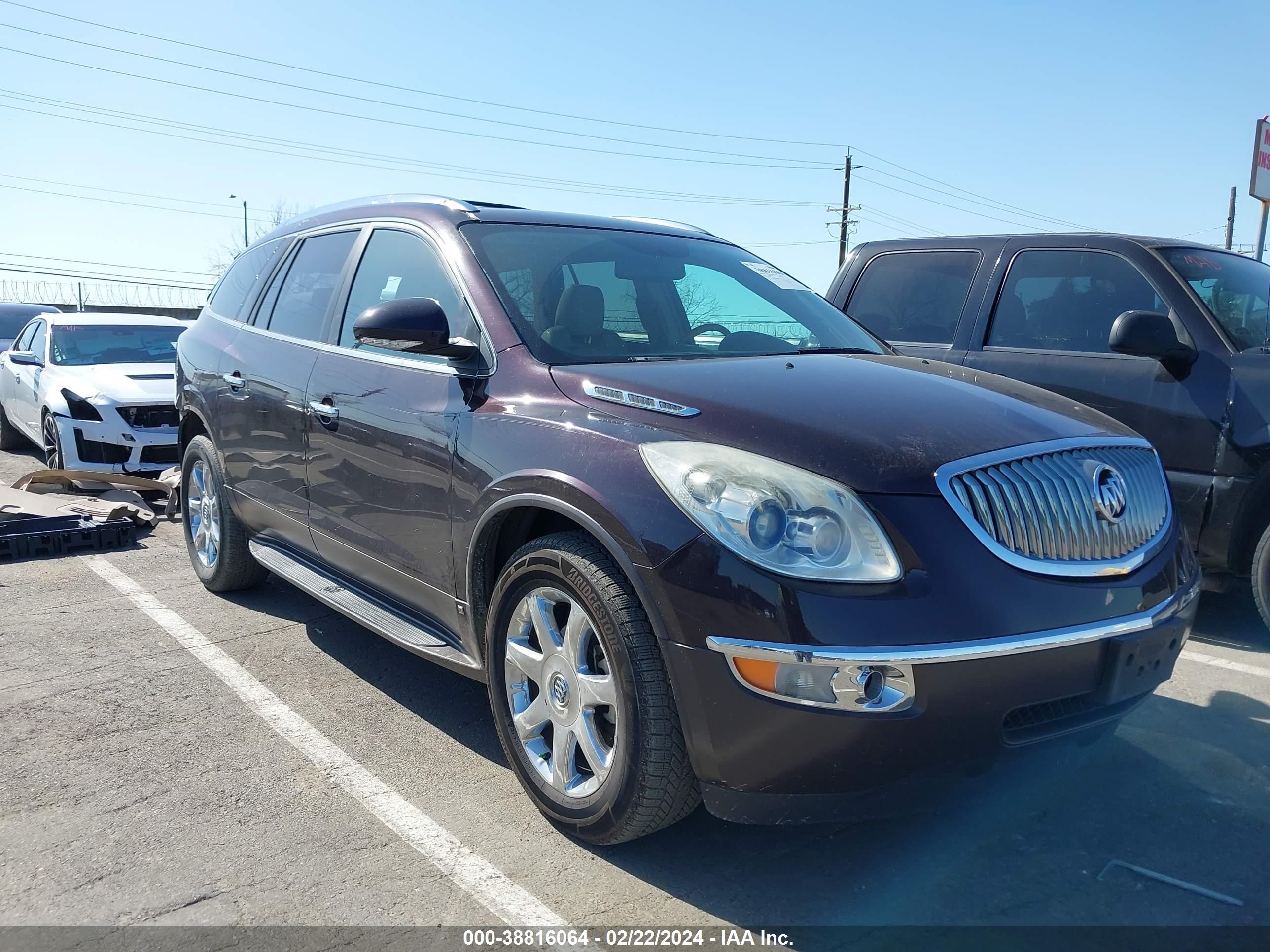 BUICK ENCLAVE 2009 5gaer23d49j126604