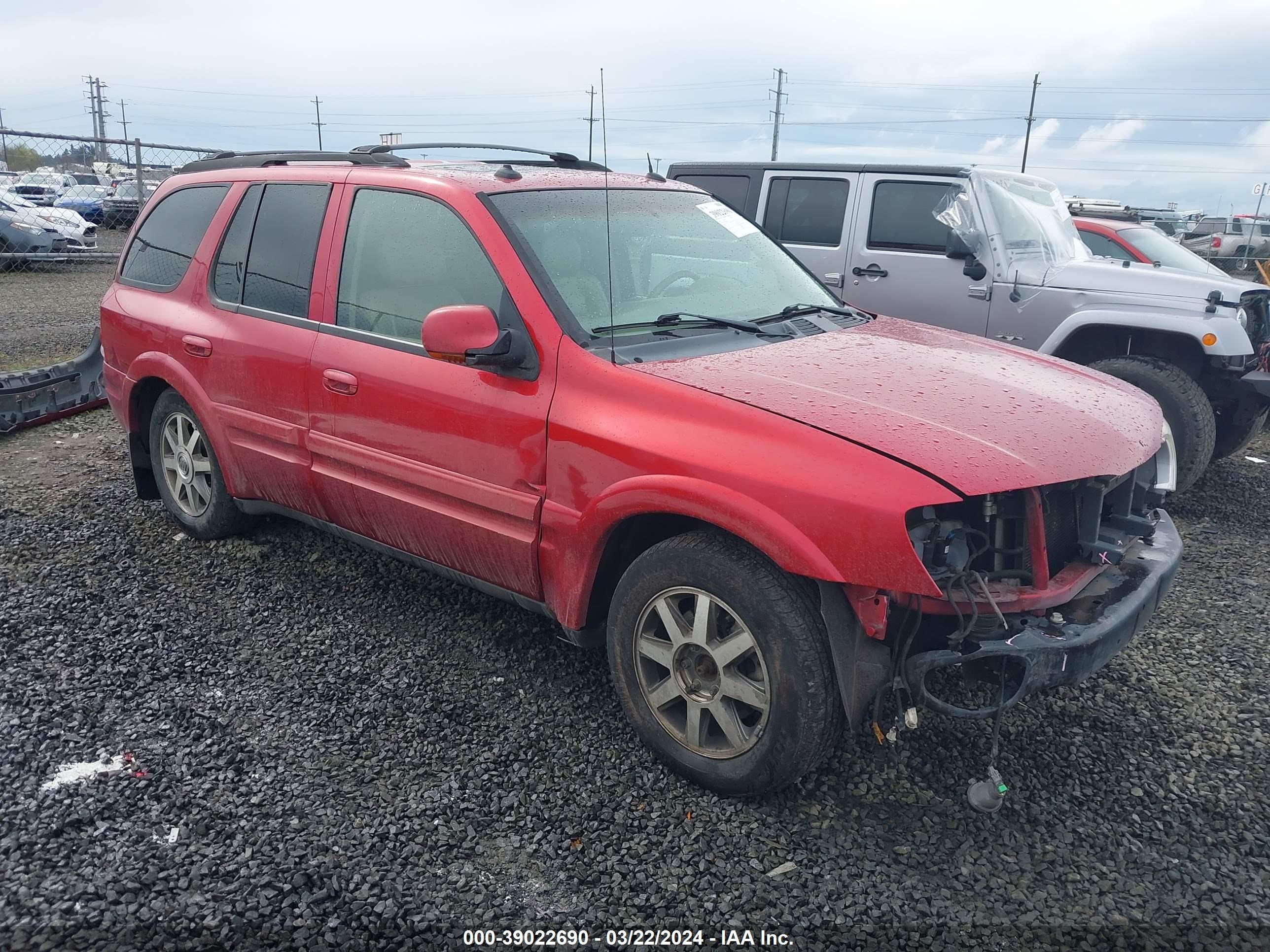 BUICK RAINER 2004 5gaet13p742207200