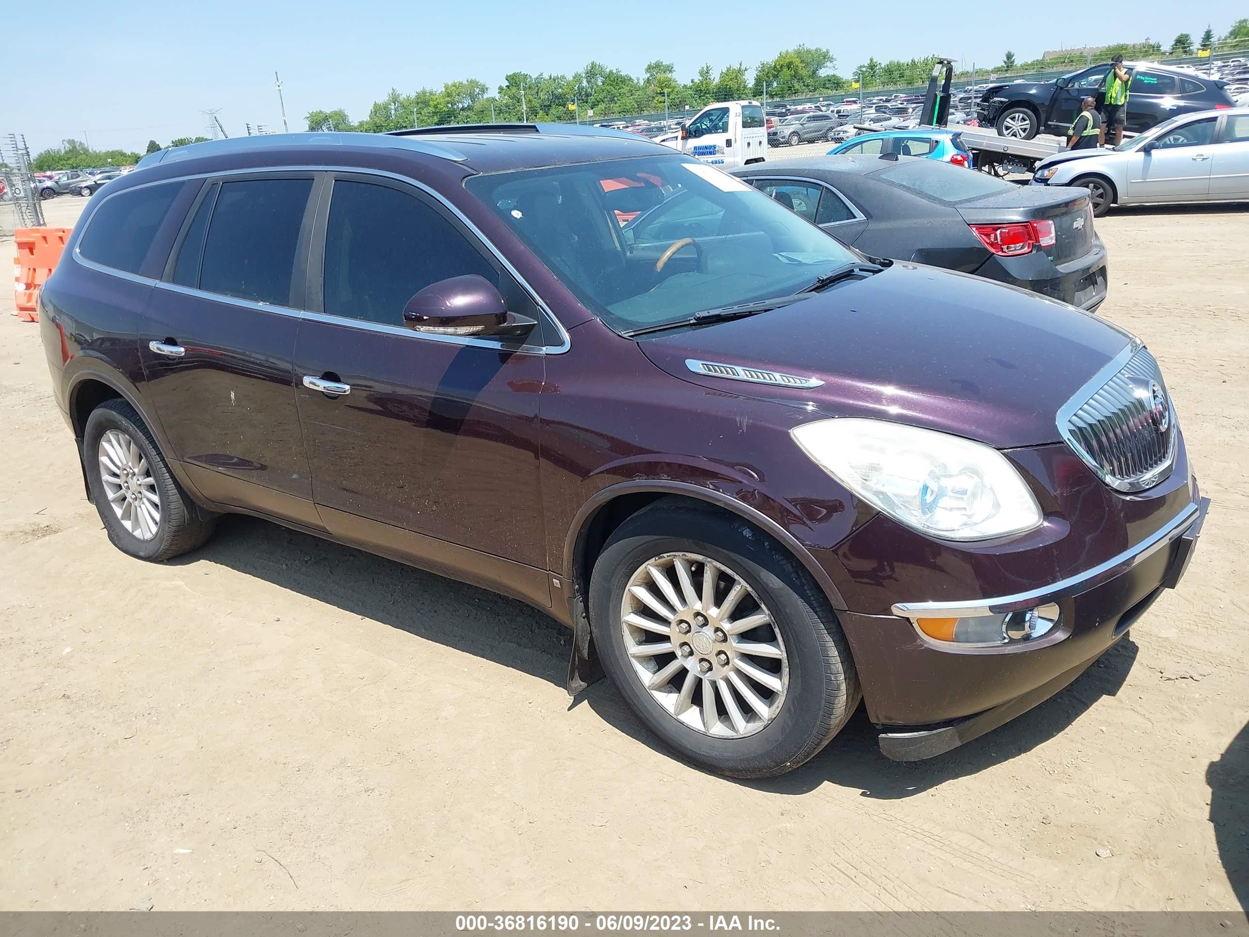 BUICK ENCLAVE 2009 5gaev23d19j205501