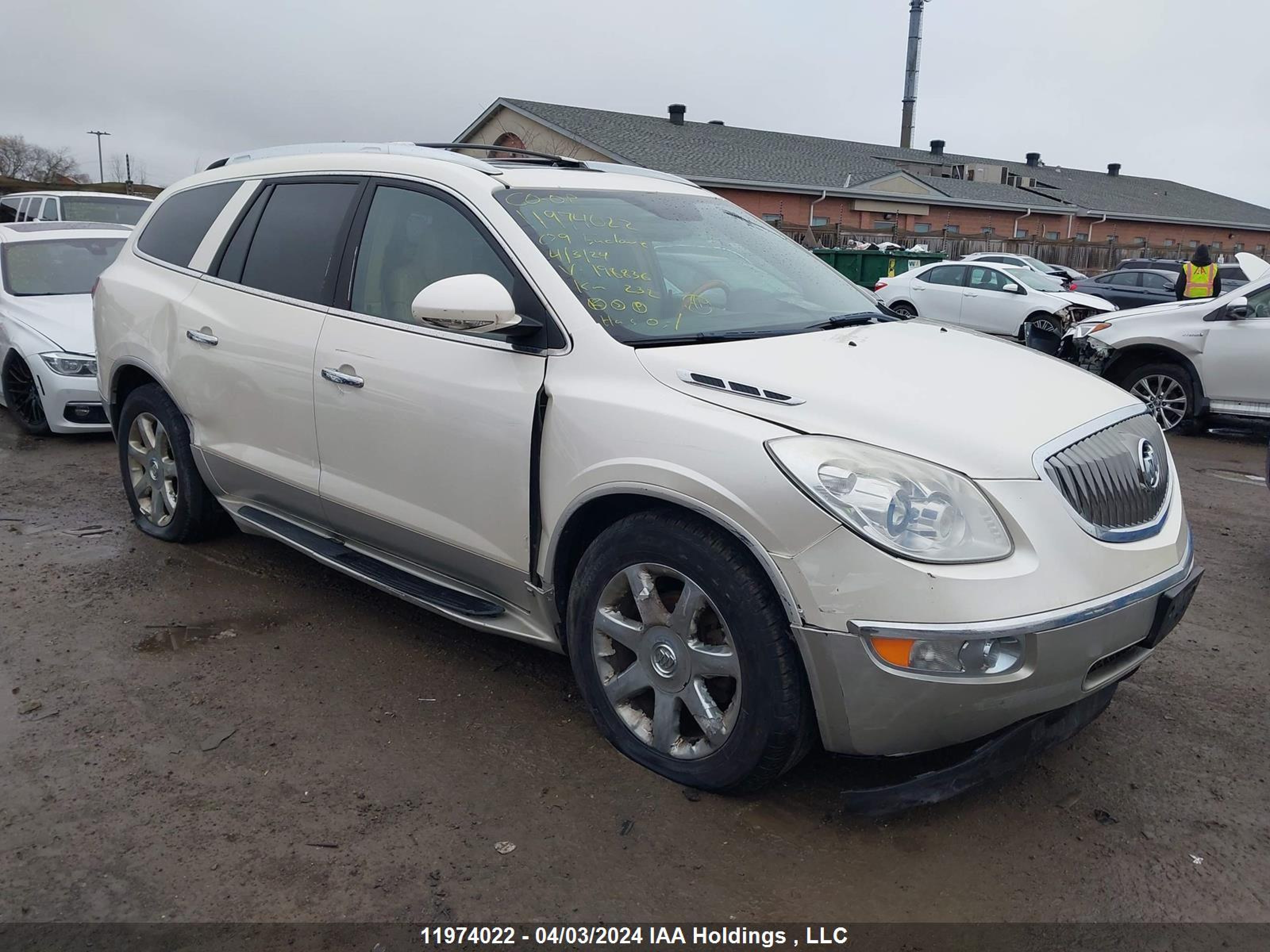 BUICK ENCLAVE 2009 5gaev23d69j198836