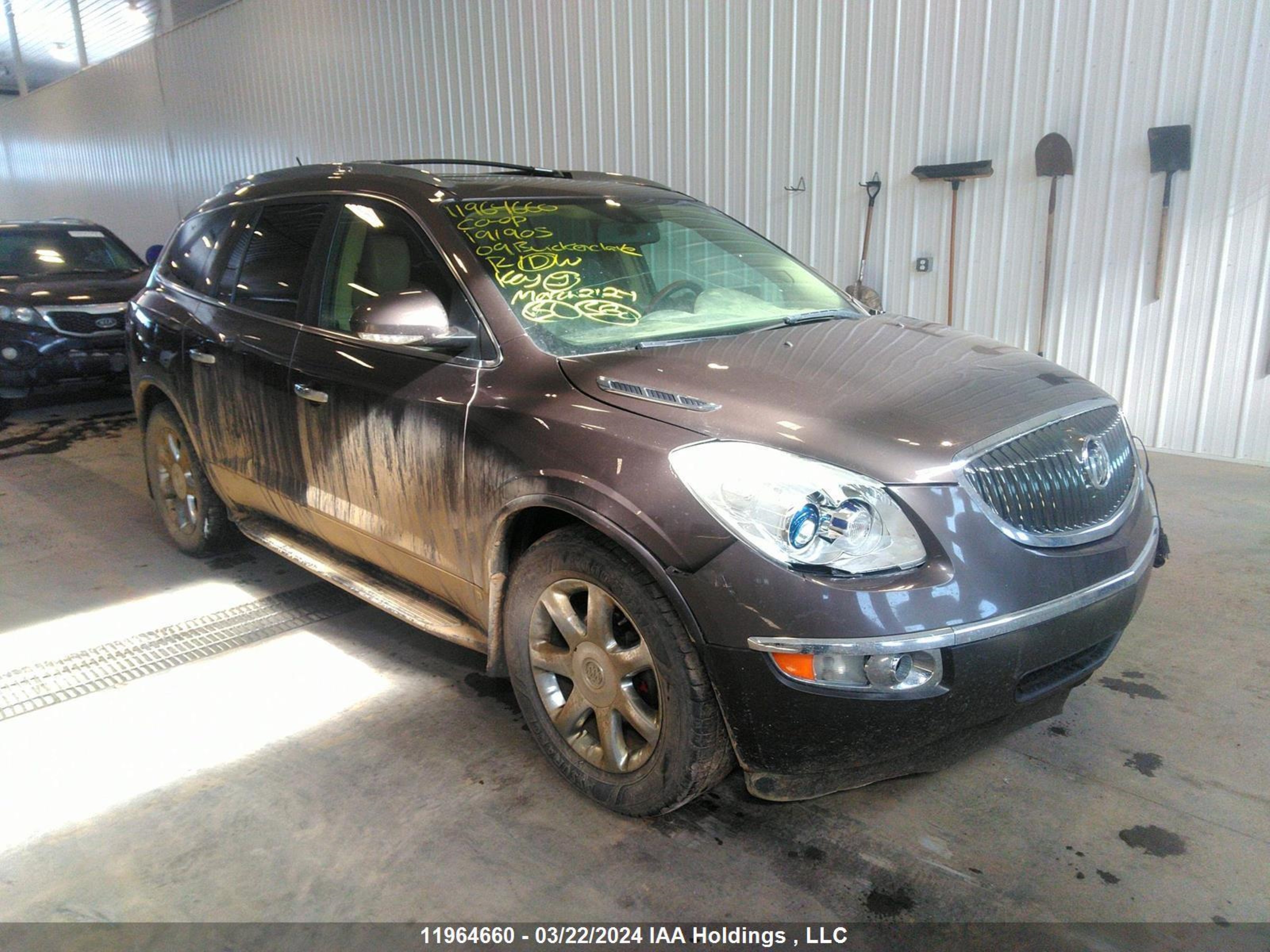 BUICK ENCLAVE 2009 5gaev23d89j191905