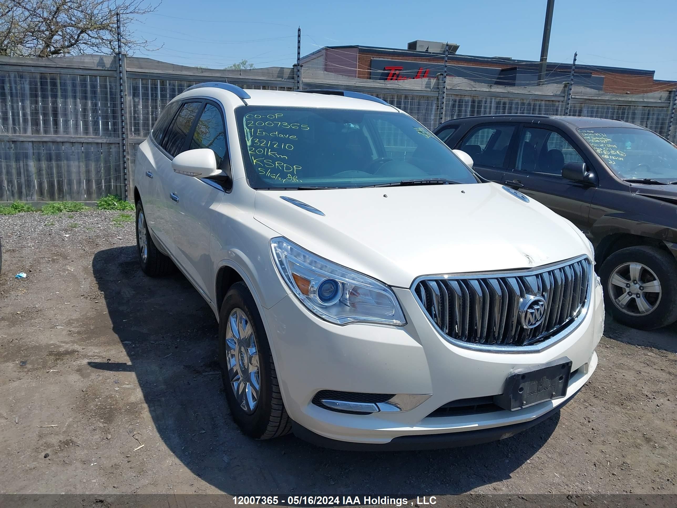 BUICK ENCLAVE 2014 5gakrbkd7ej321210