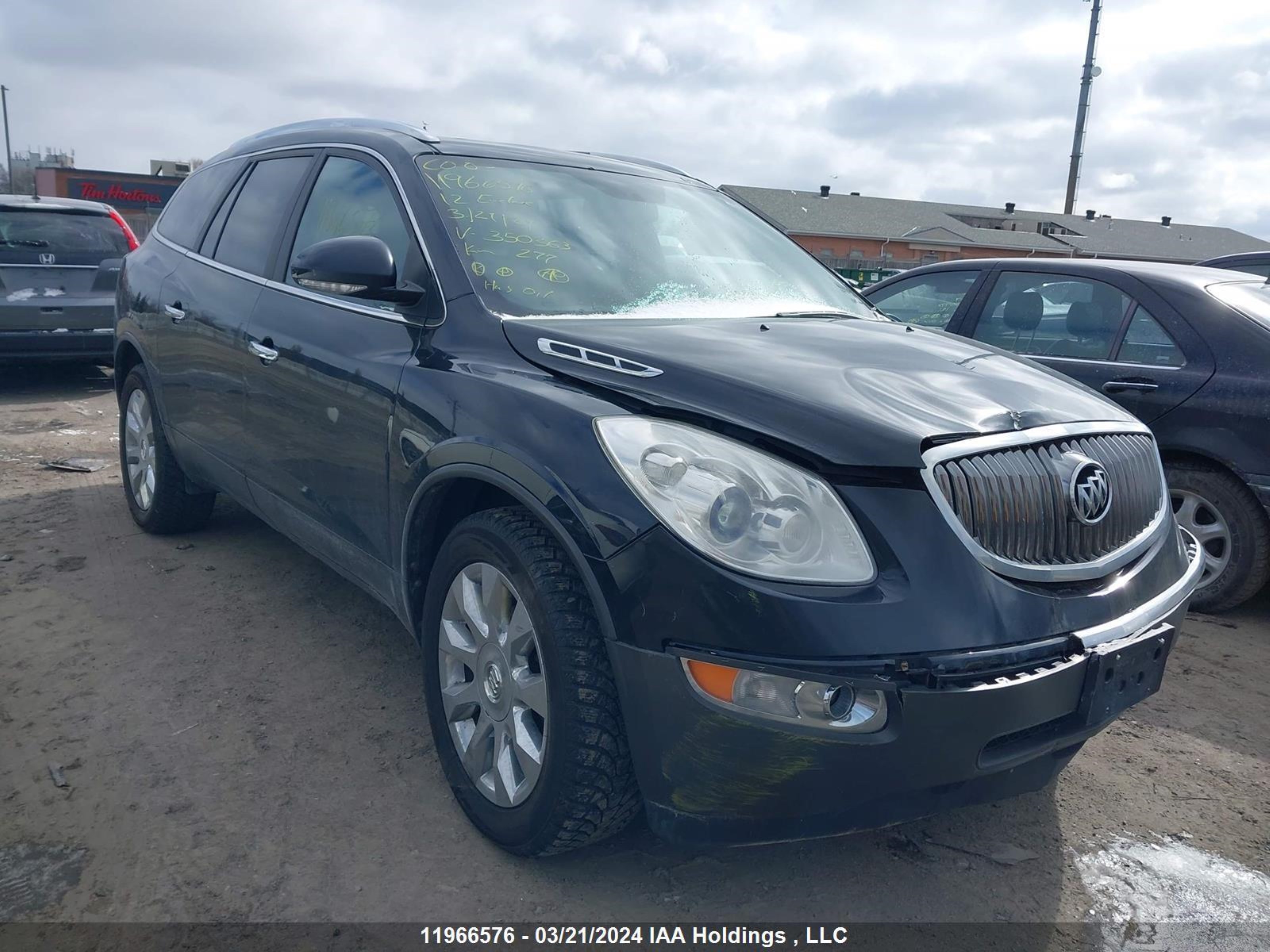 BUICK ENCLAVE 2012 5gakrded6cj350363