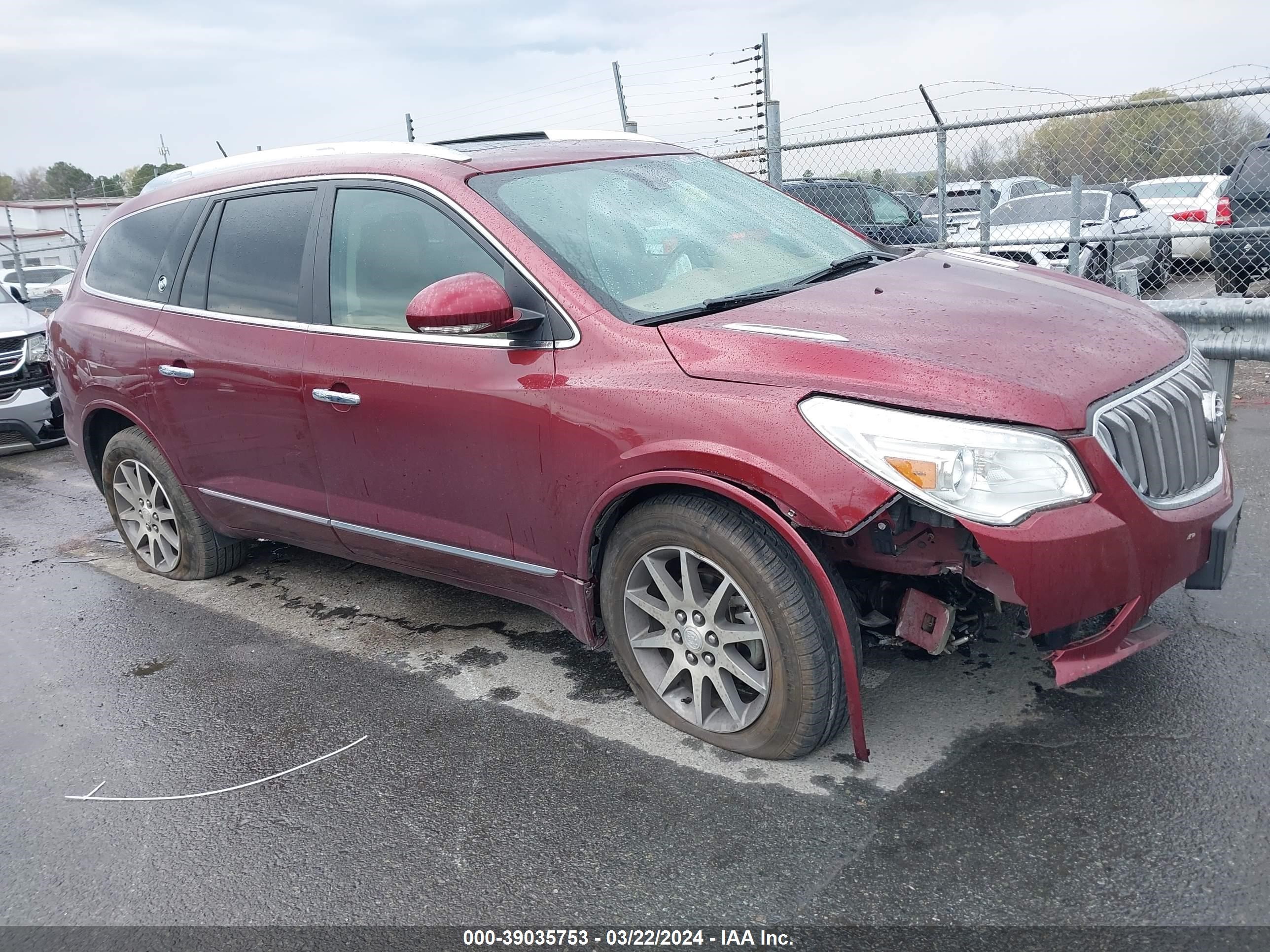 BUICK ENCLAVE 2017 5gakvbkd9hj257557