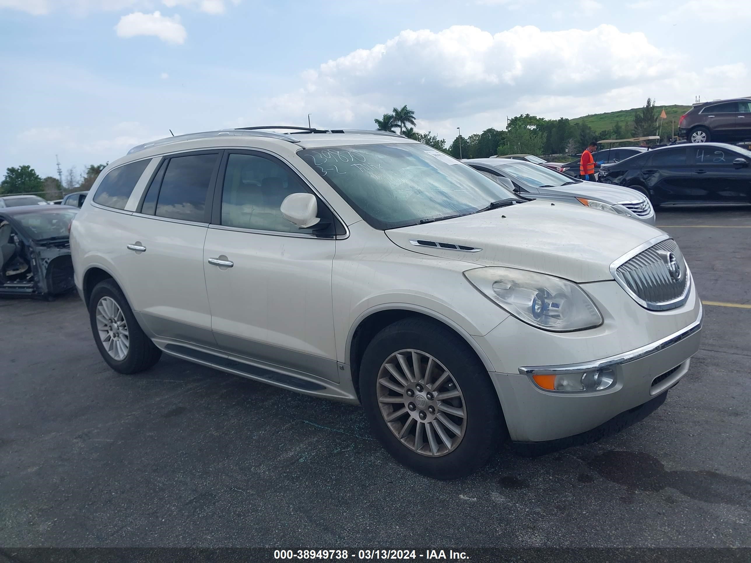 BUICK ENCLAVE 2010 5galrbed8aj239870