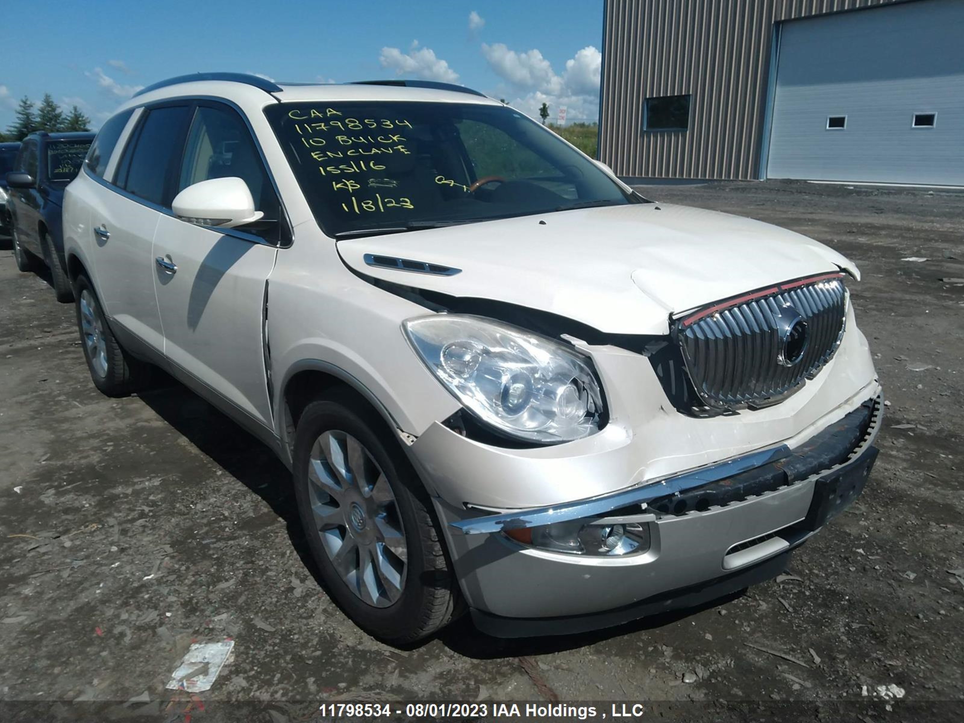 BUICK ENCLAVE 2010 5galvced1aj155116