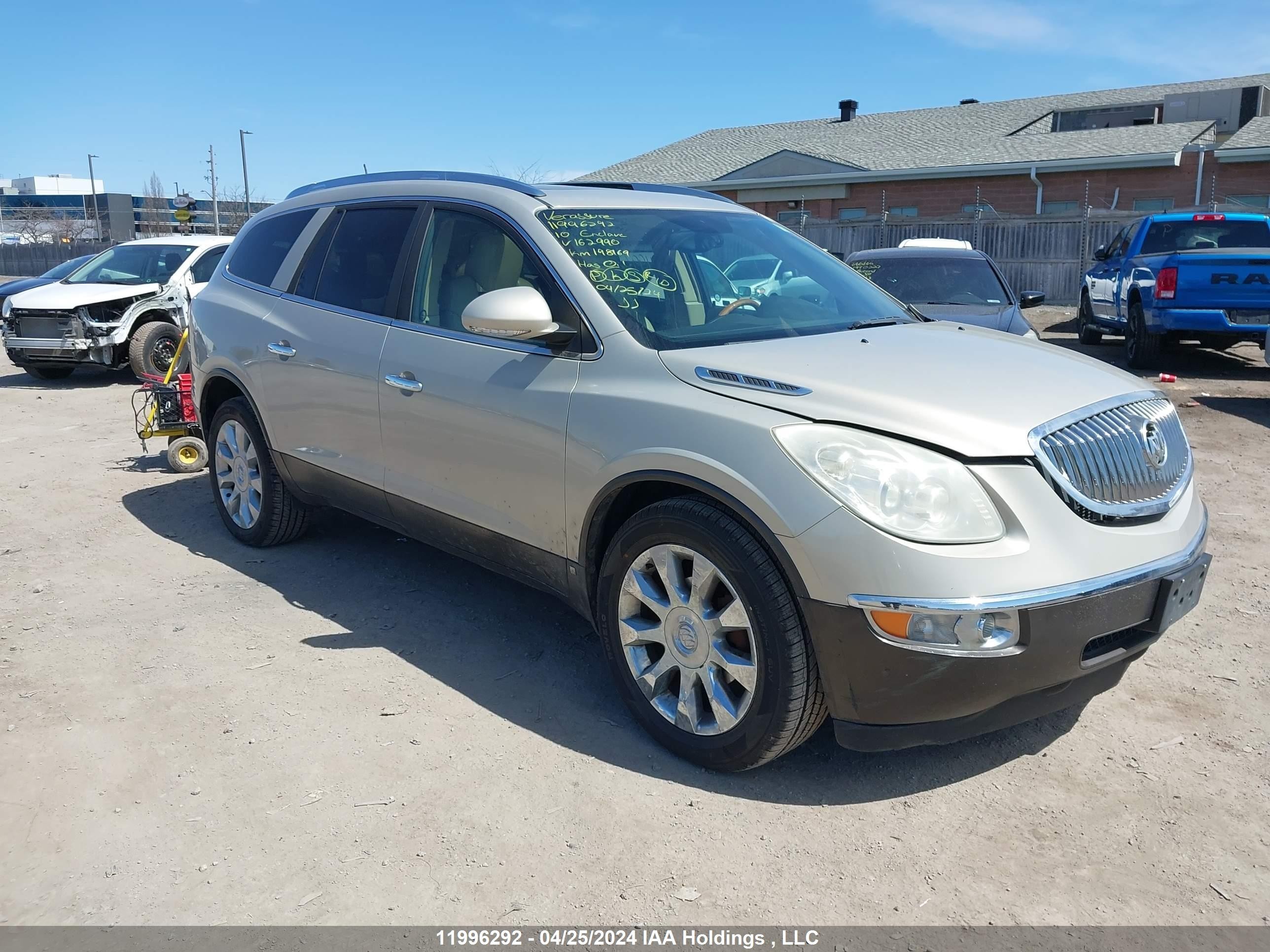 BUICK ENCLAVE 2010 5galvced3aj162990