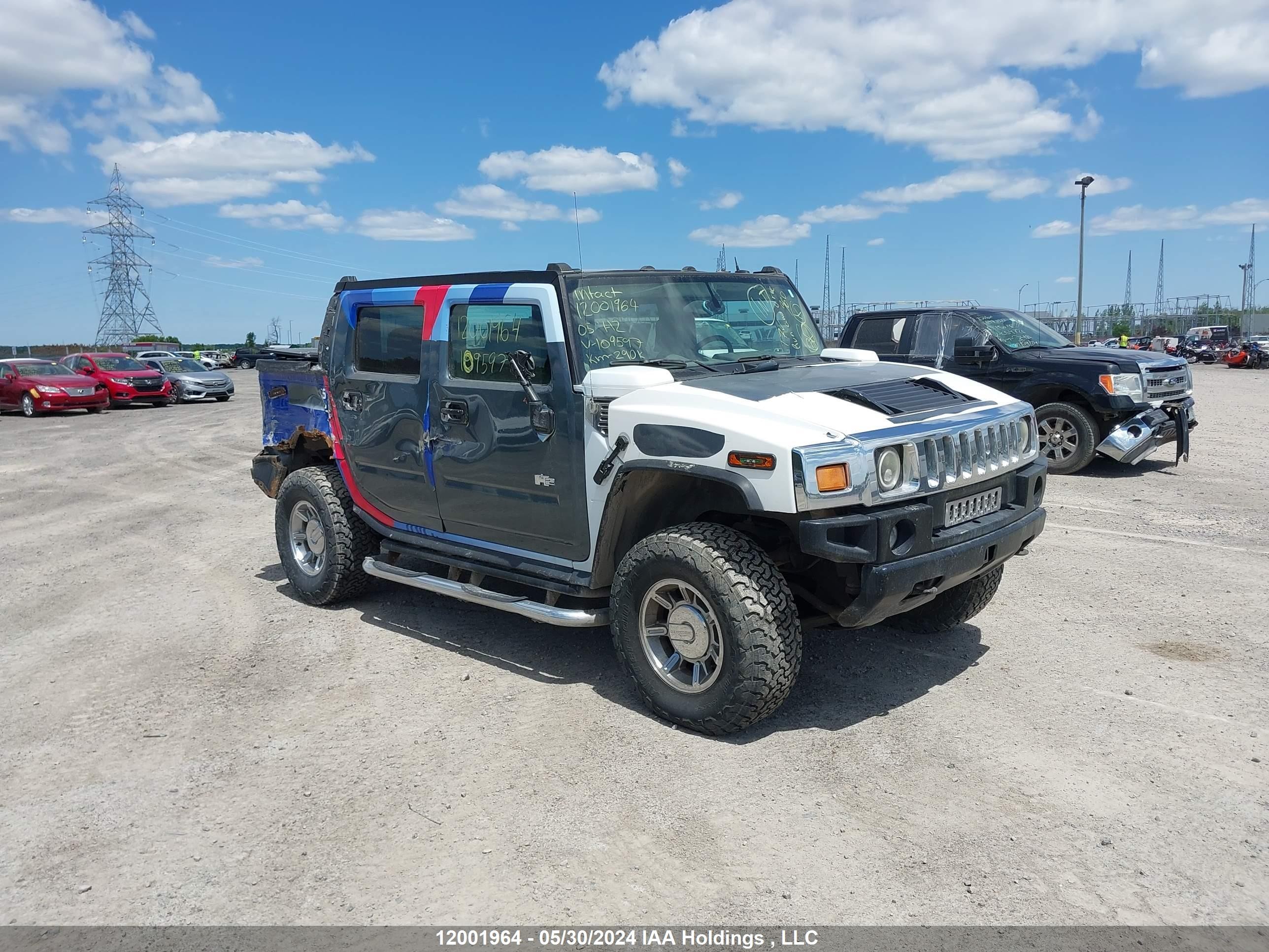 HUMMER NULL 2005 5grgn22u85h109597