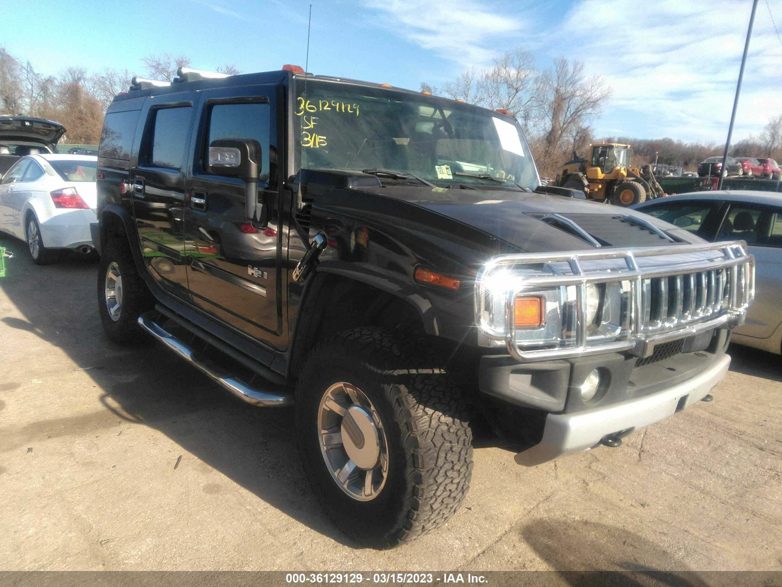 HUMMER H2 2008 5grgn23848h107464