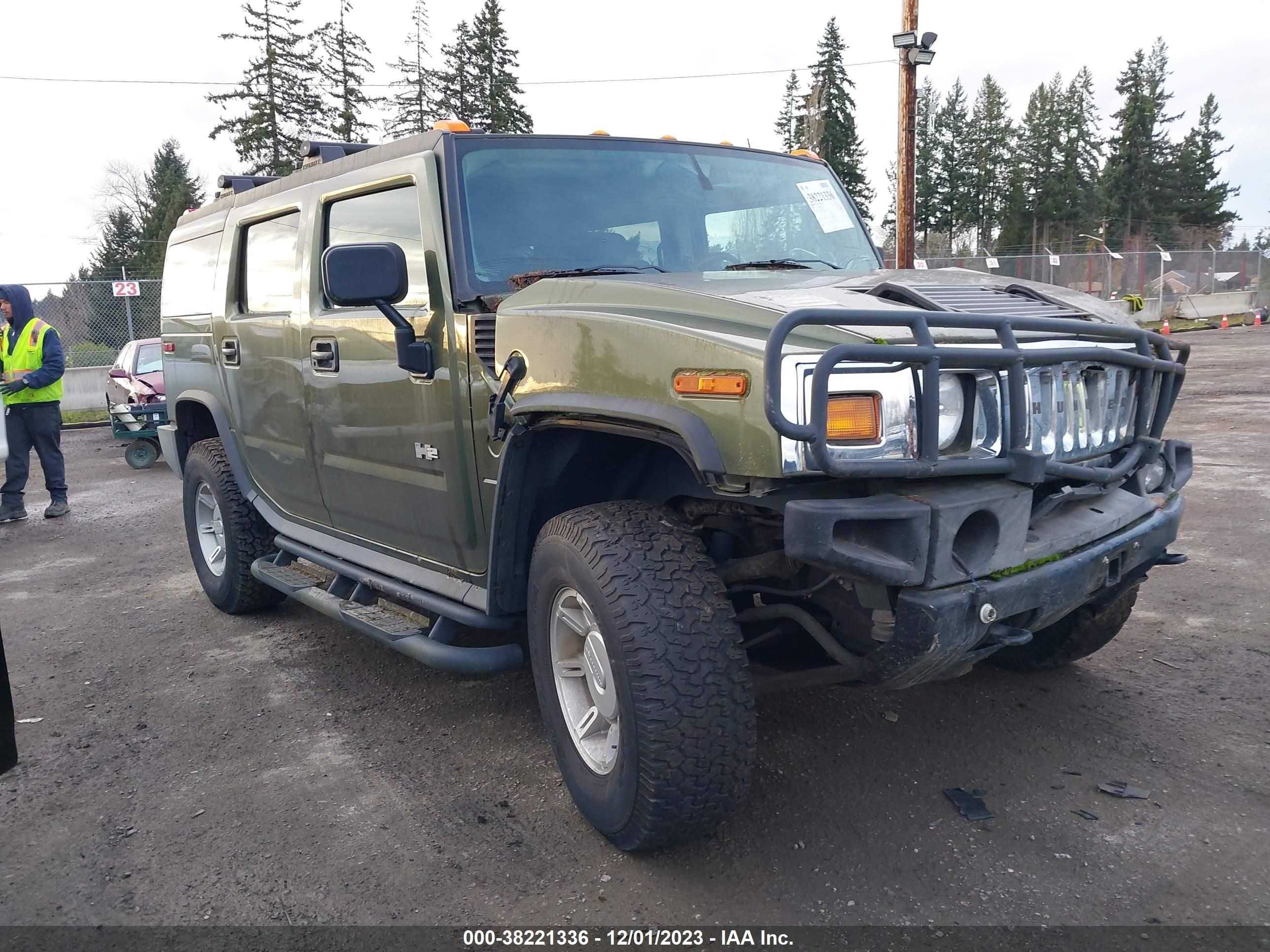 HUMMER H2 2003 5grgn23u43h146318