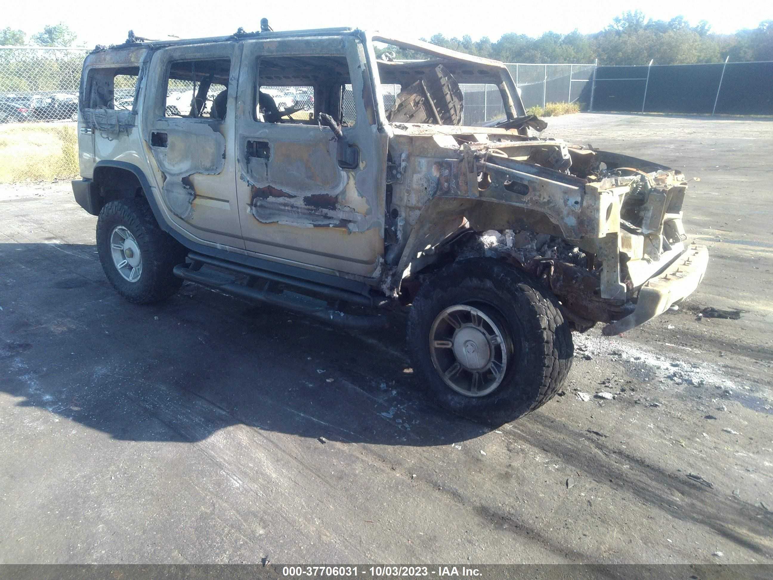 HUMMER H2 2003 5grgn23u53h144349