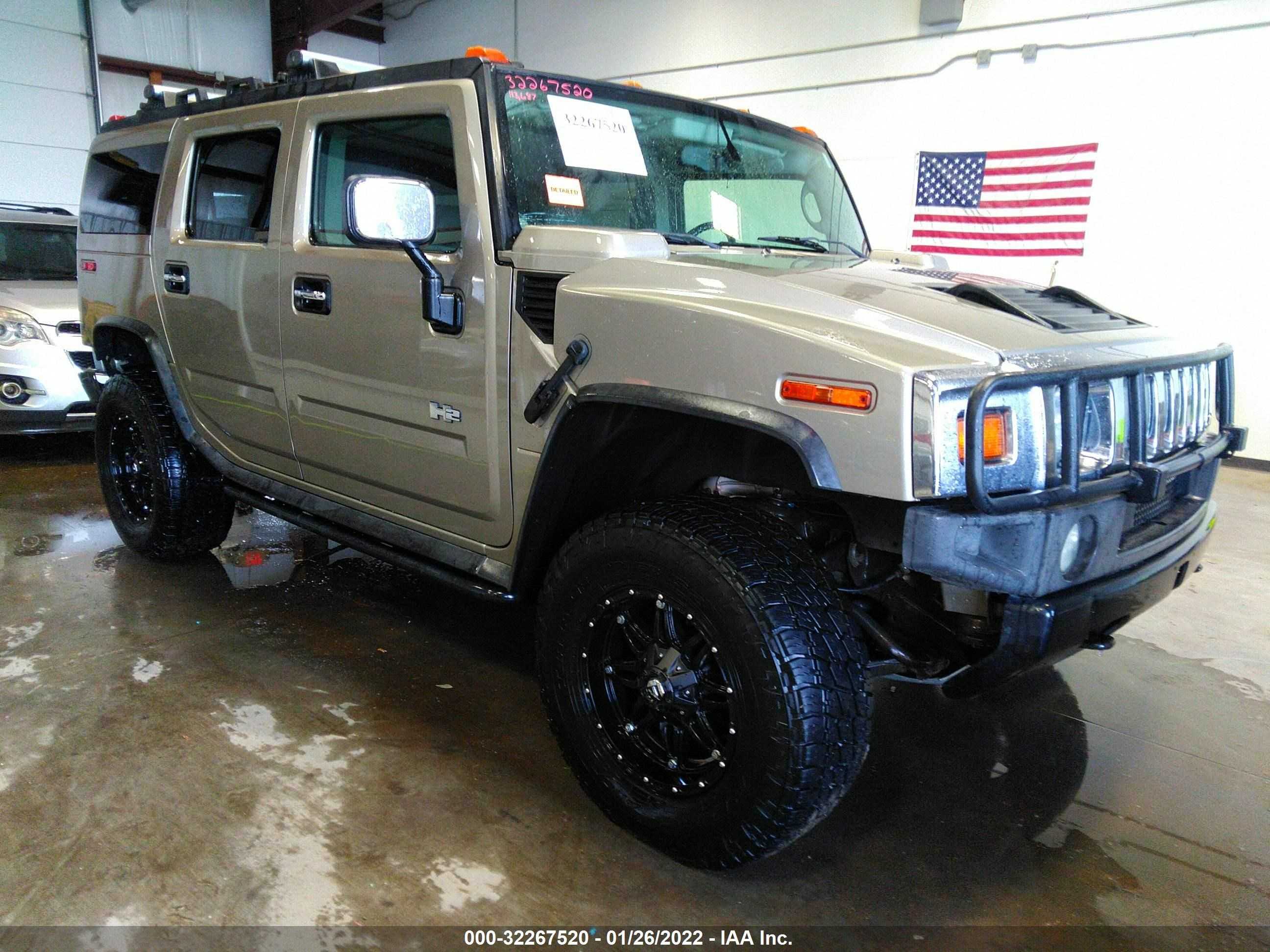 HUMMER H2 2003 5grgn23u73h107805