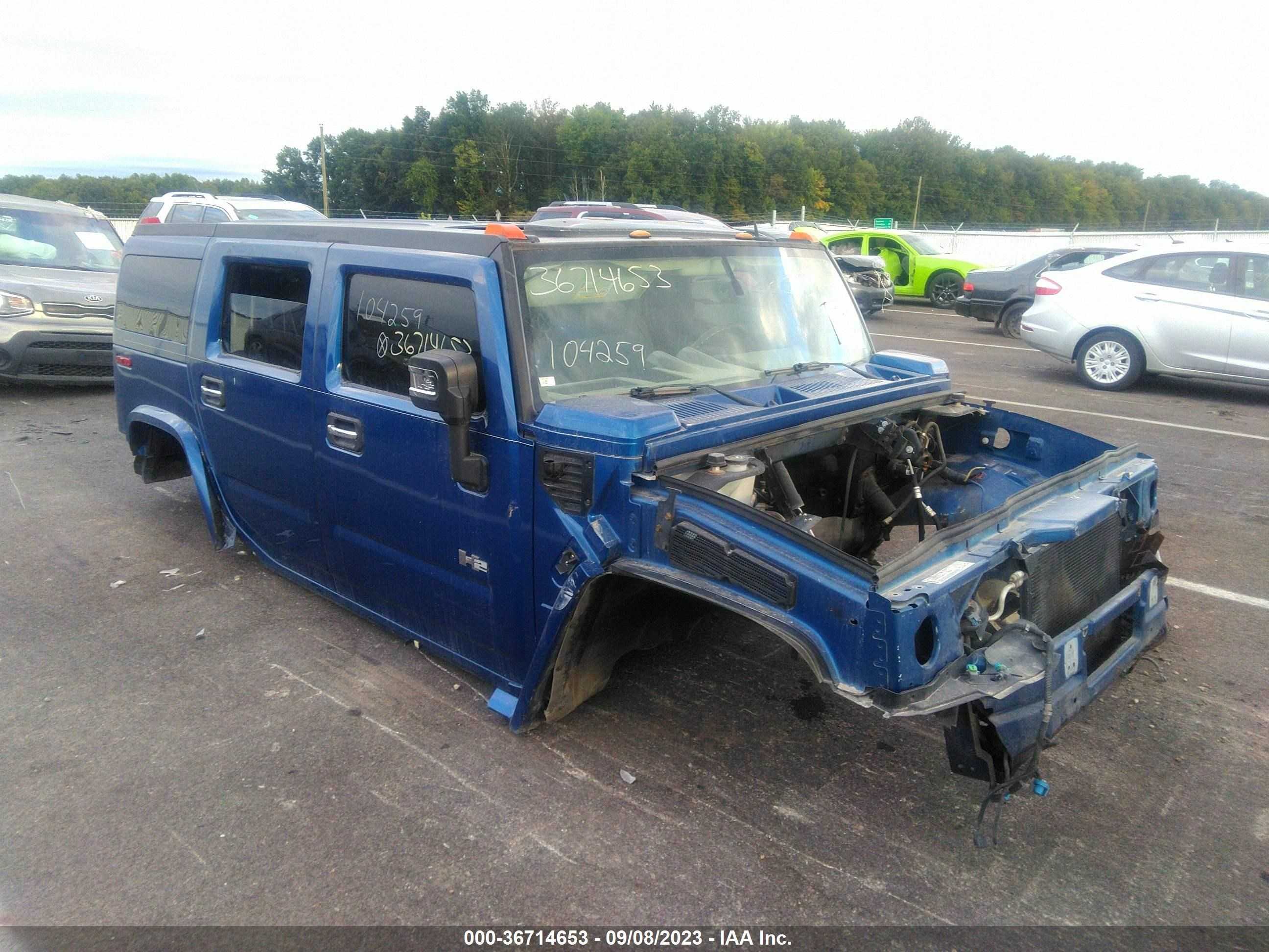 HUMMER H2 2006 5grgn23u76h104259