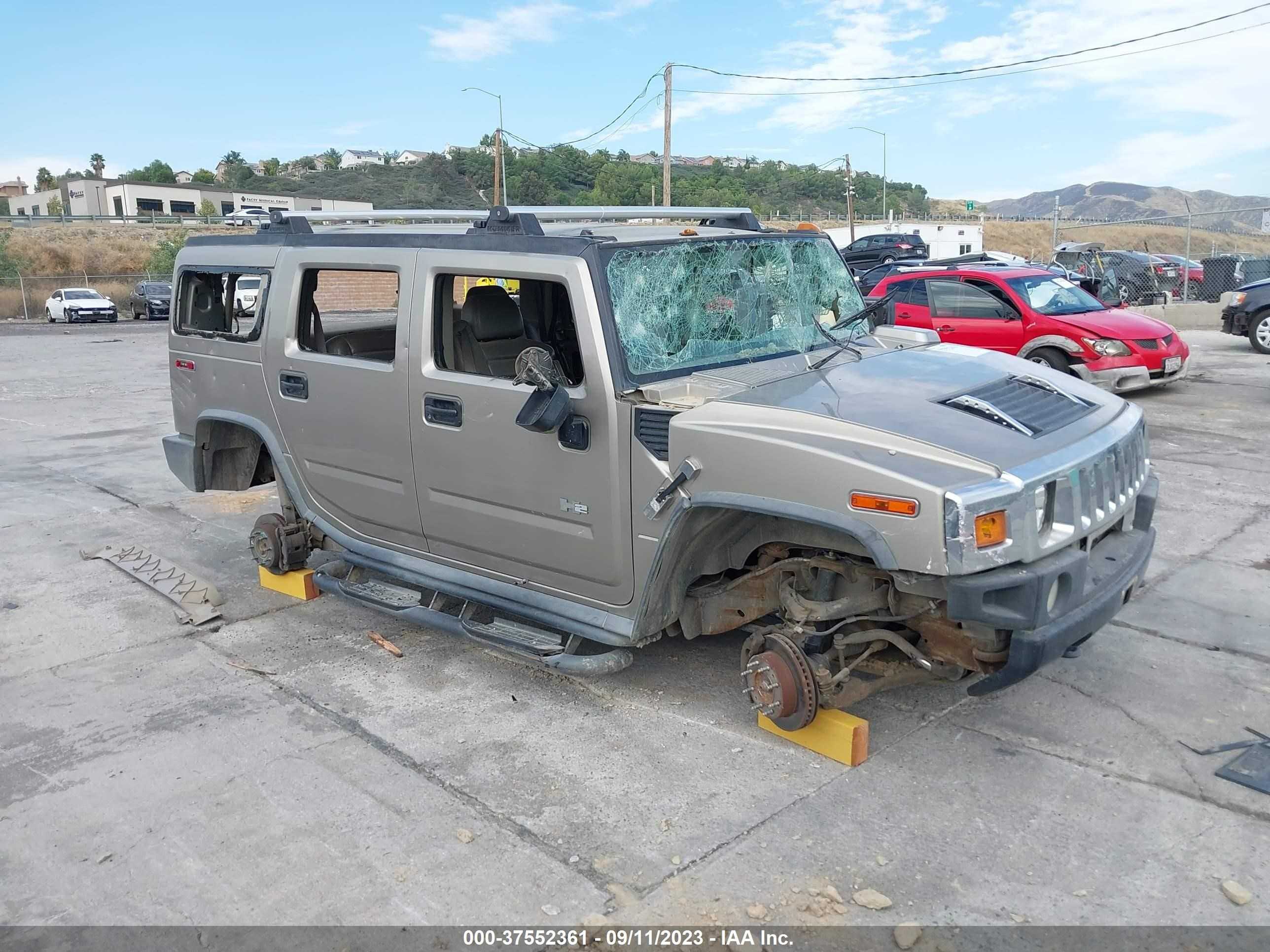 HUMMER H2 2003 5grgn23ux3h104932