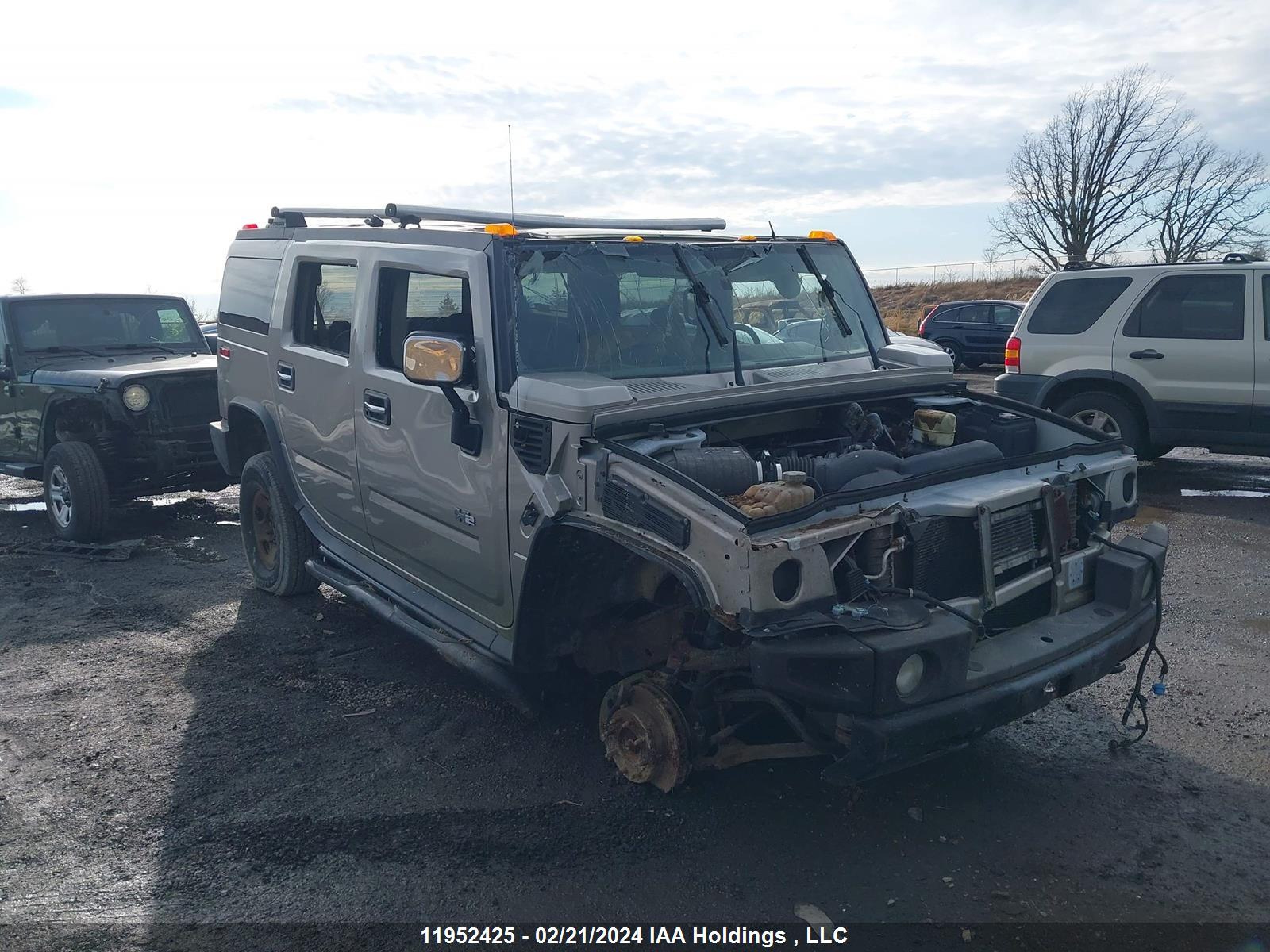 HUMMER H2 2004 5grgn23ux4h106486