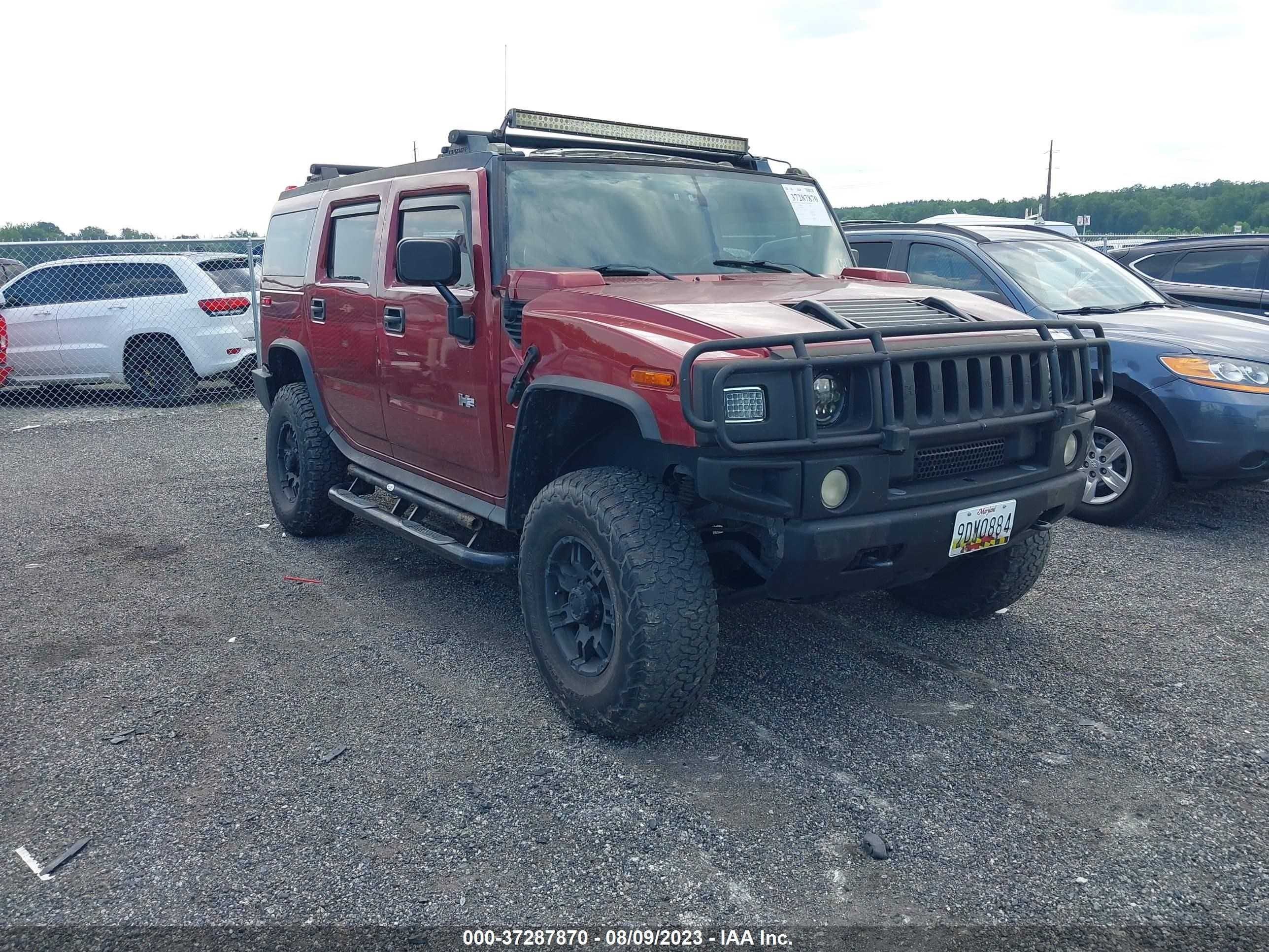 HUMMER H2 2005 5grgn23ux5h100432