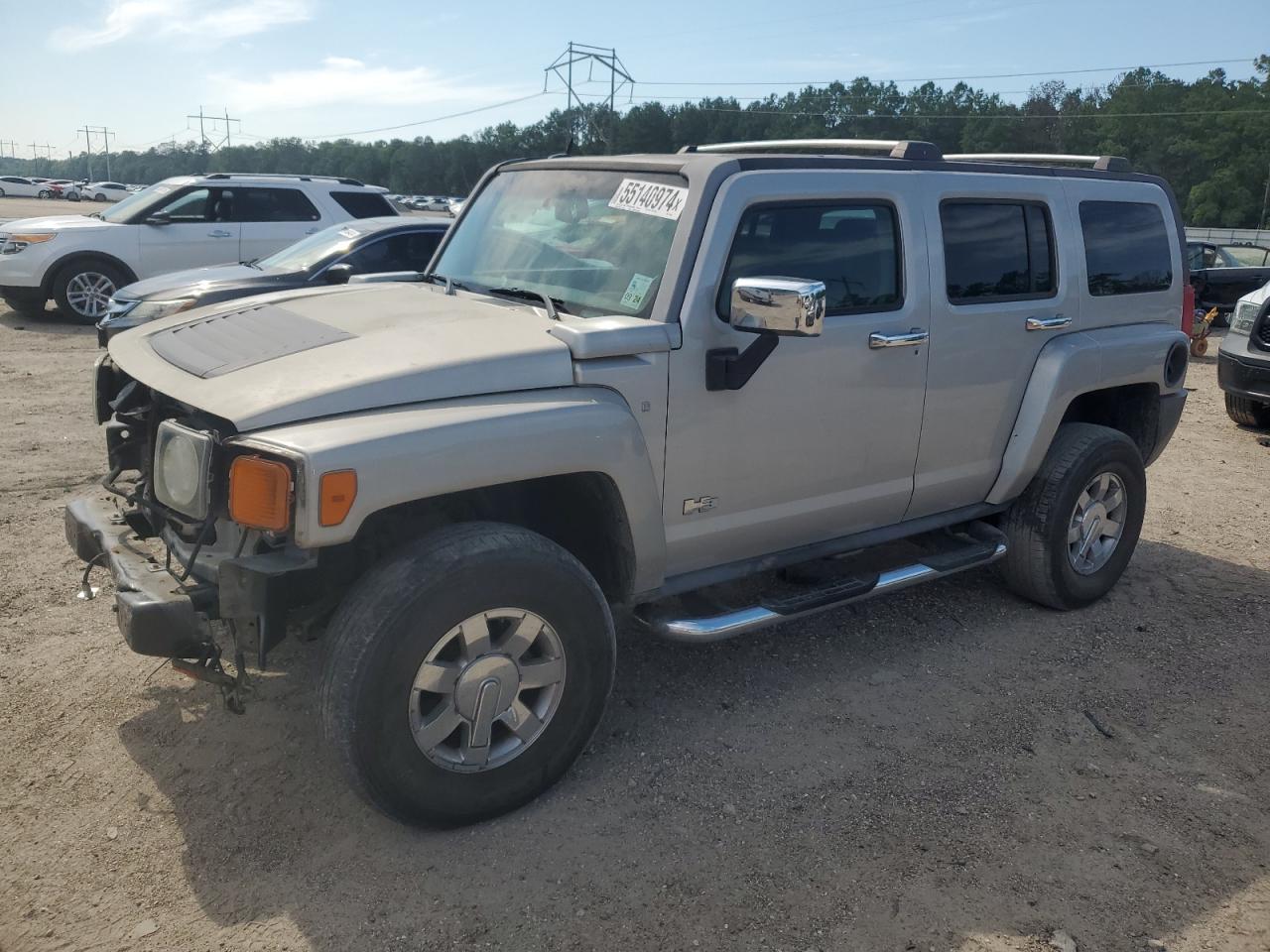 HUMMER H3 2007 5gtdn13e078104802