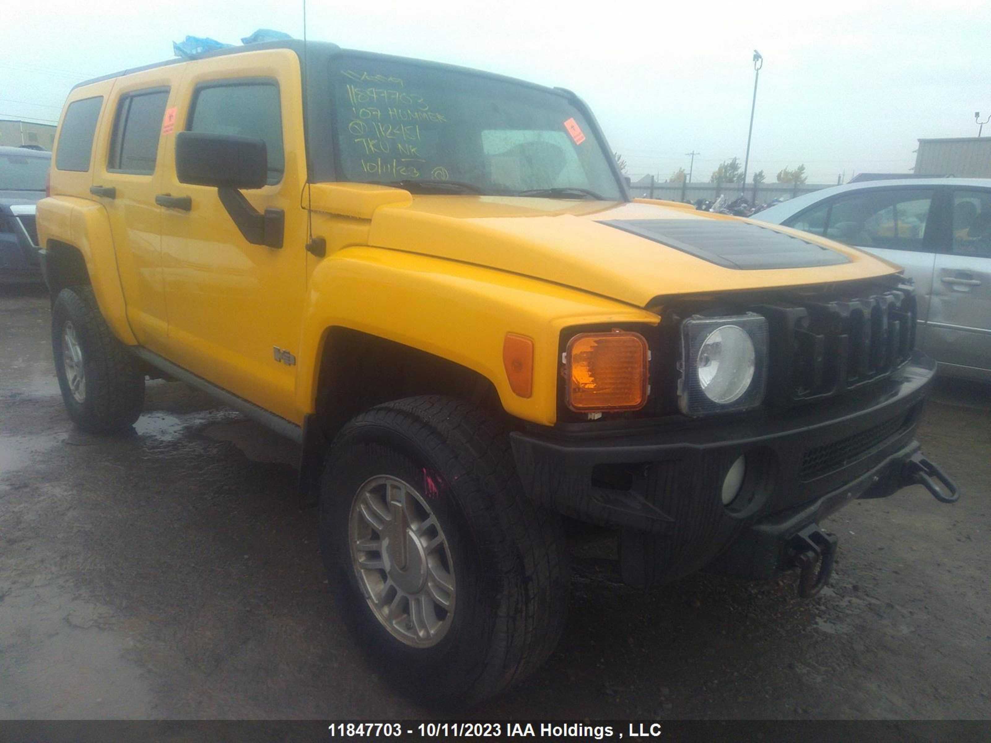 HUMMER H3 2007 5gtdn13e478112451