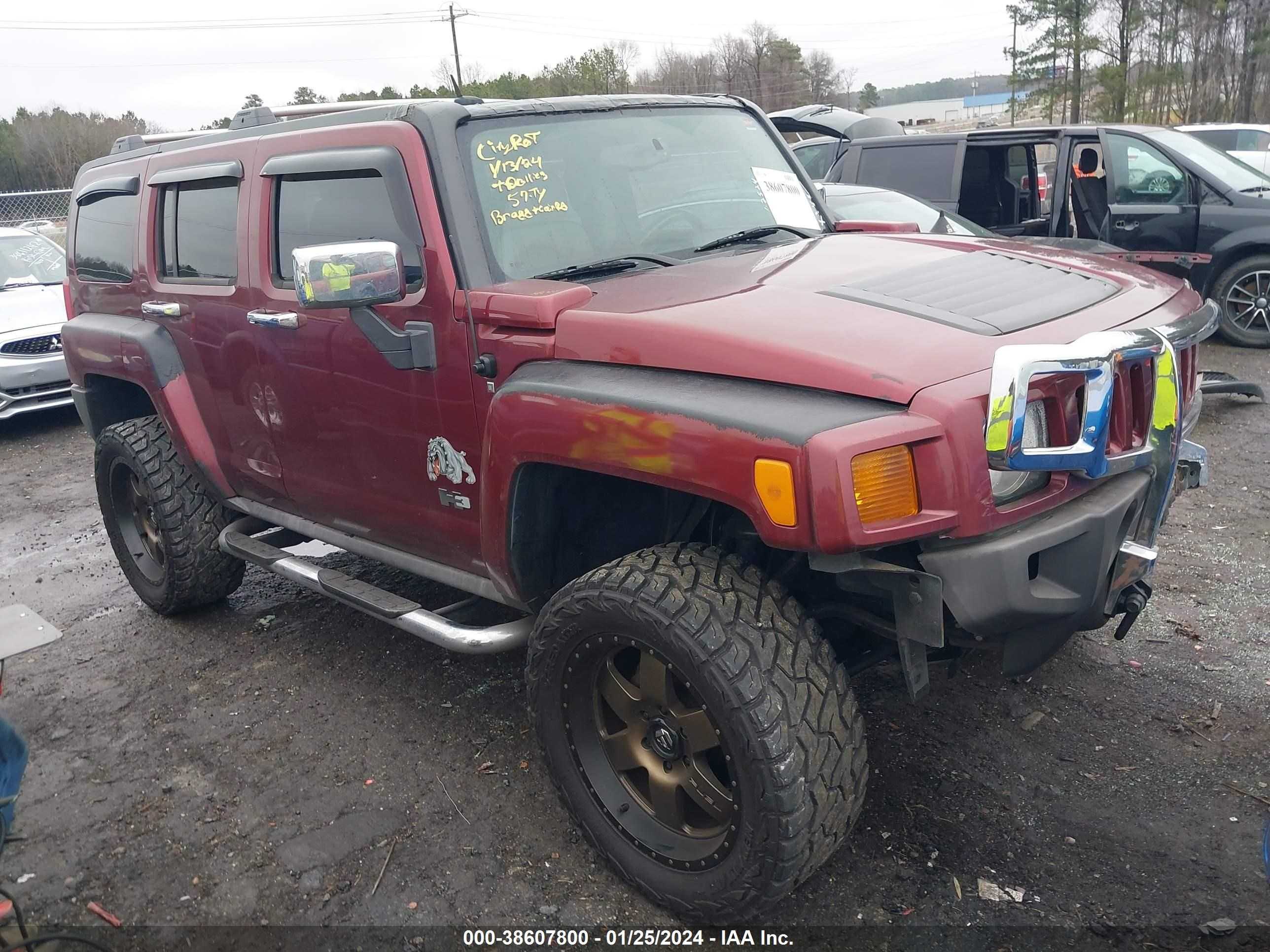 HUMMER H3 2007 5gtdn13e878187136