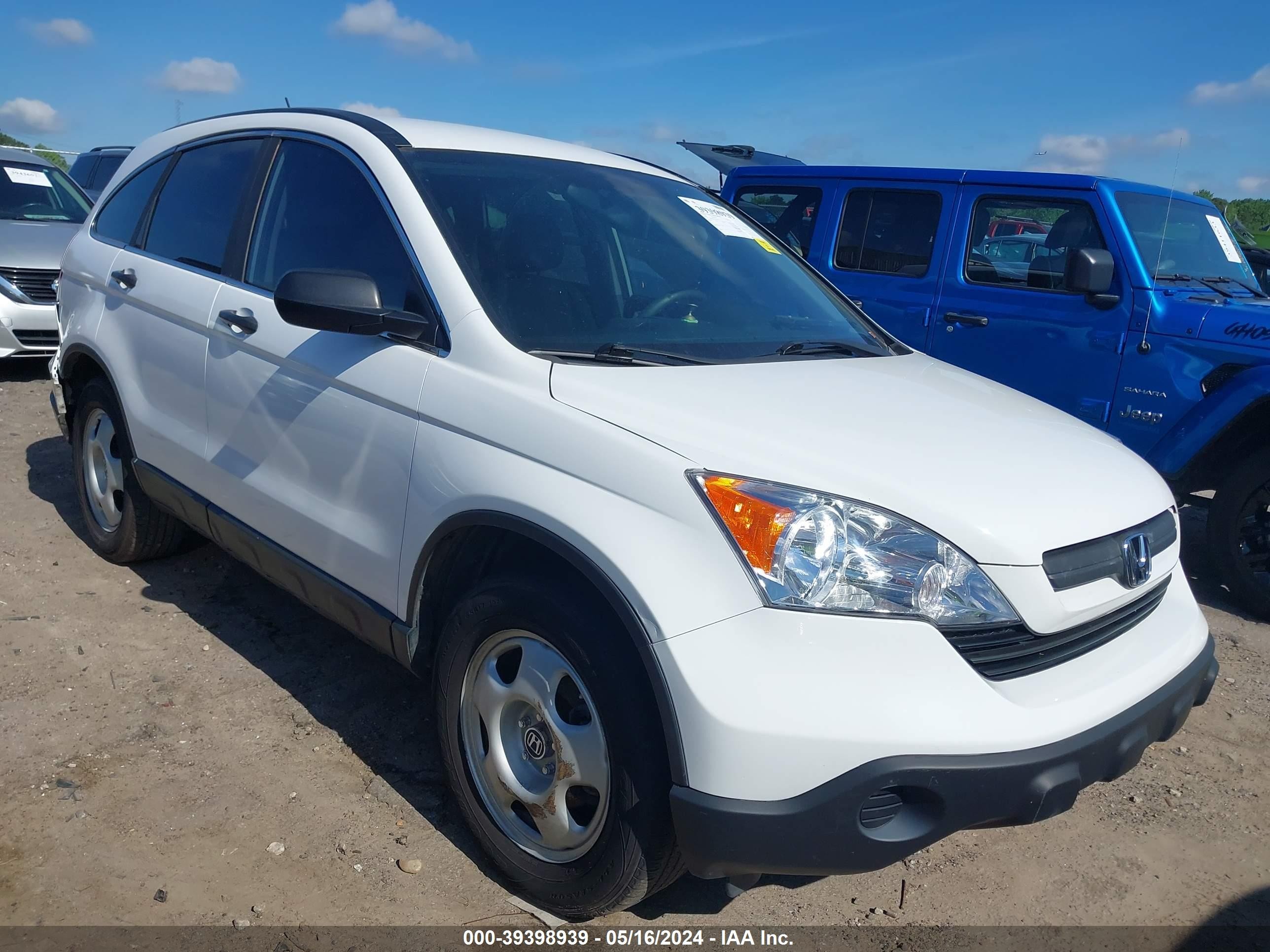 HONDA CR-V 2009 5j6re38319l008512