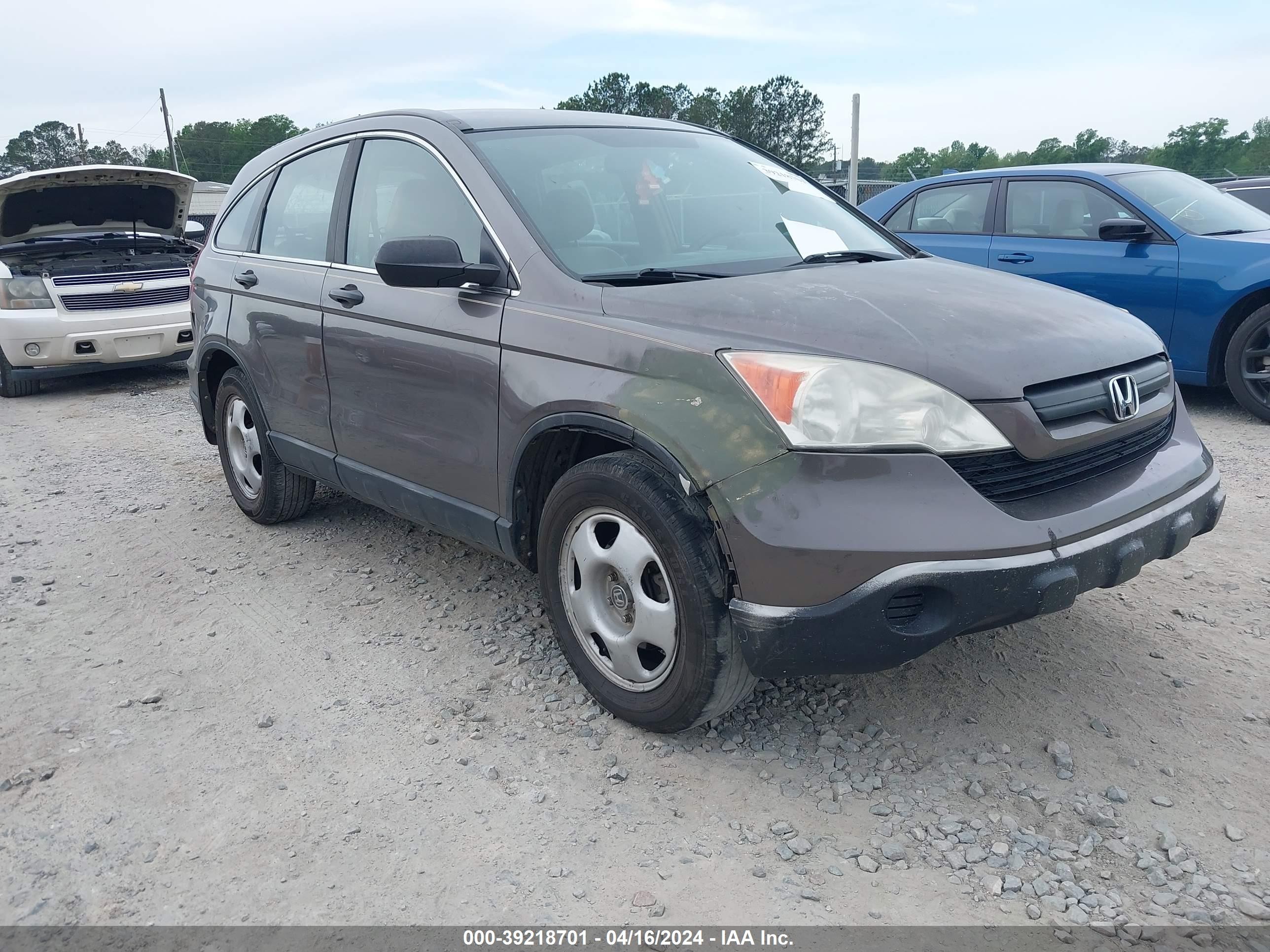 HONDA CR-V 2009 5j6re38329l009491