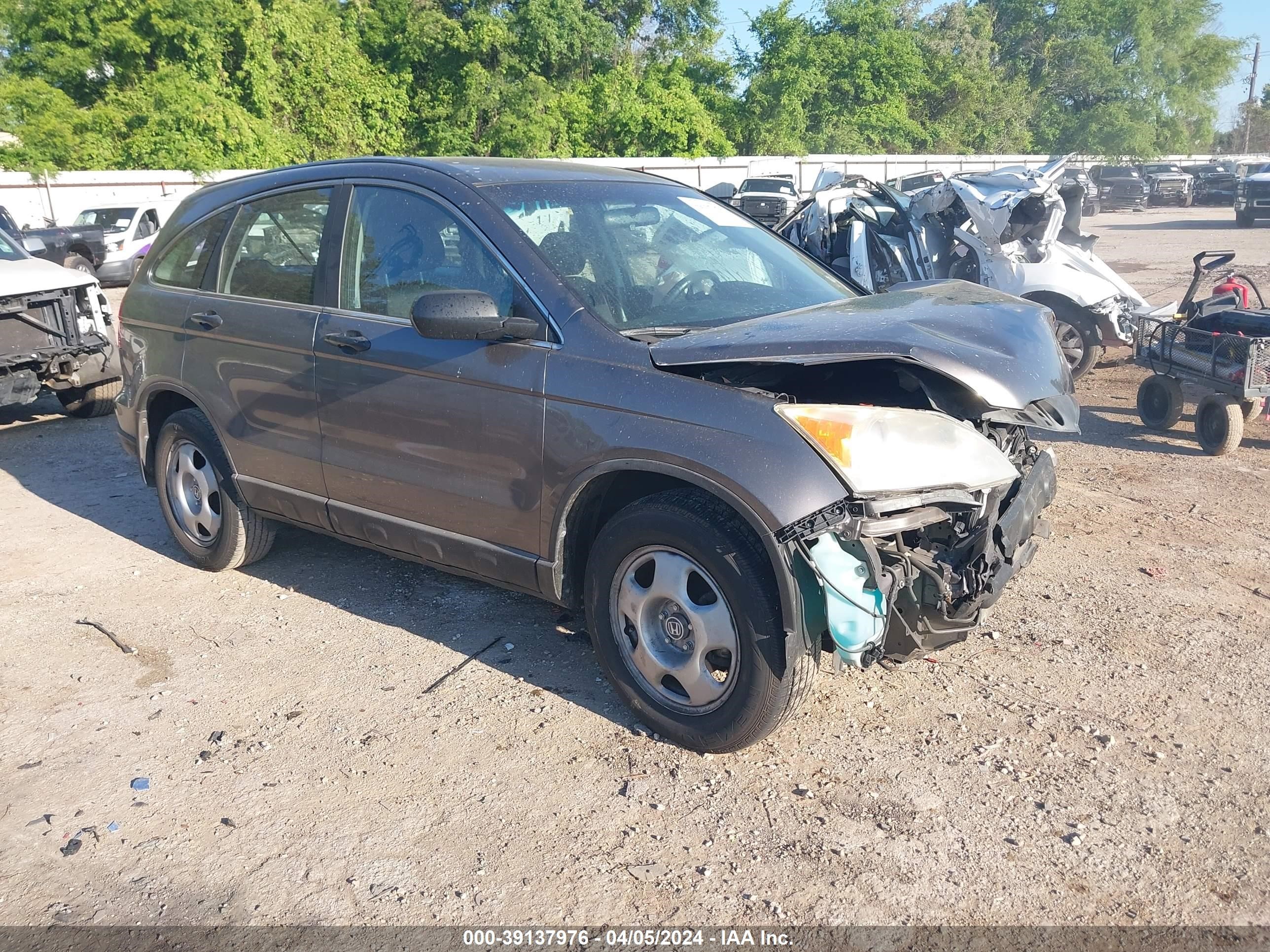 HONDA CR-V 2009 5j6re38349l027782