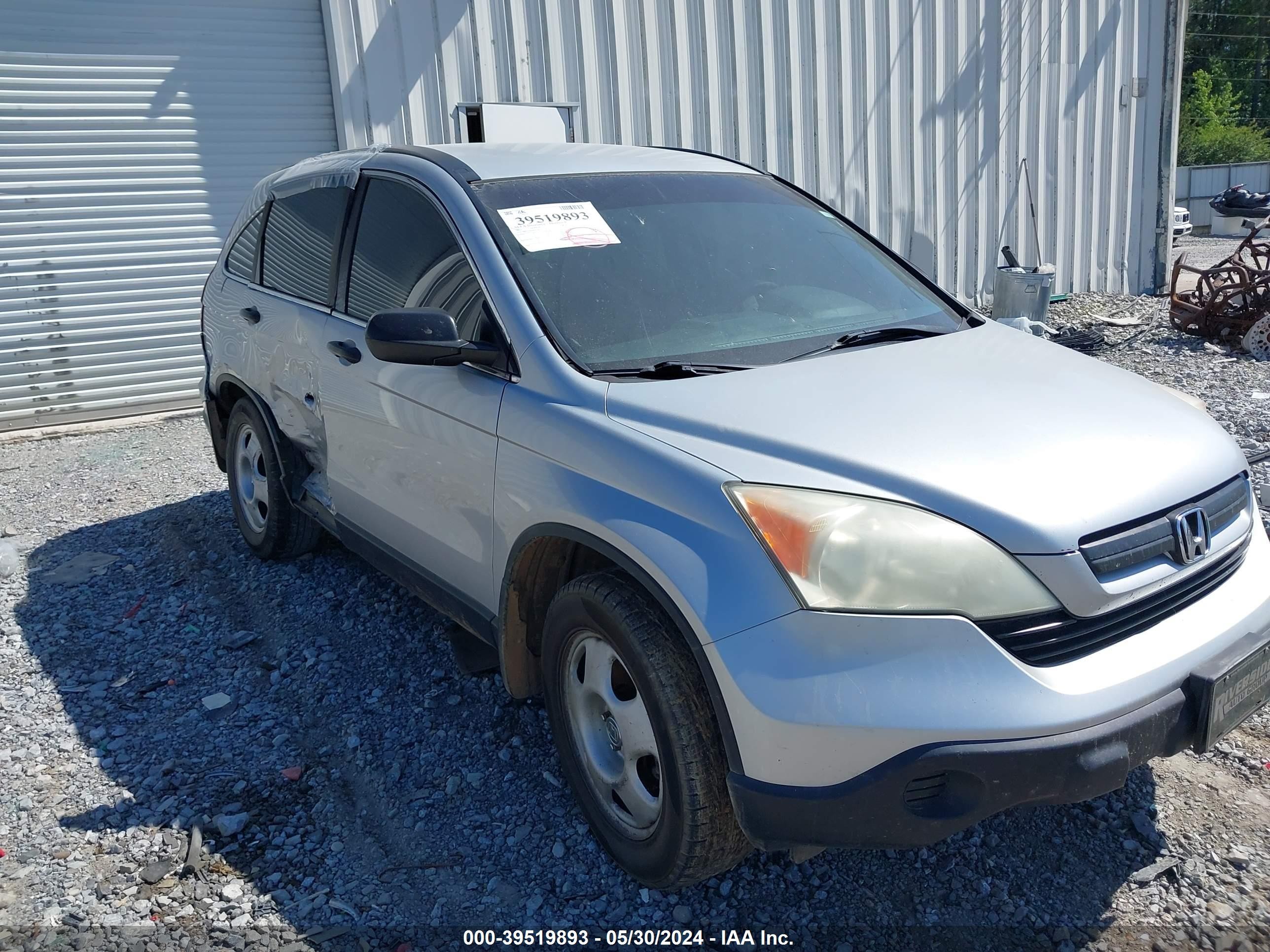 HONDA CR-V 2009 5j6re38369l034975