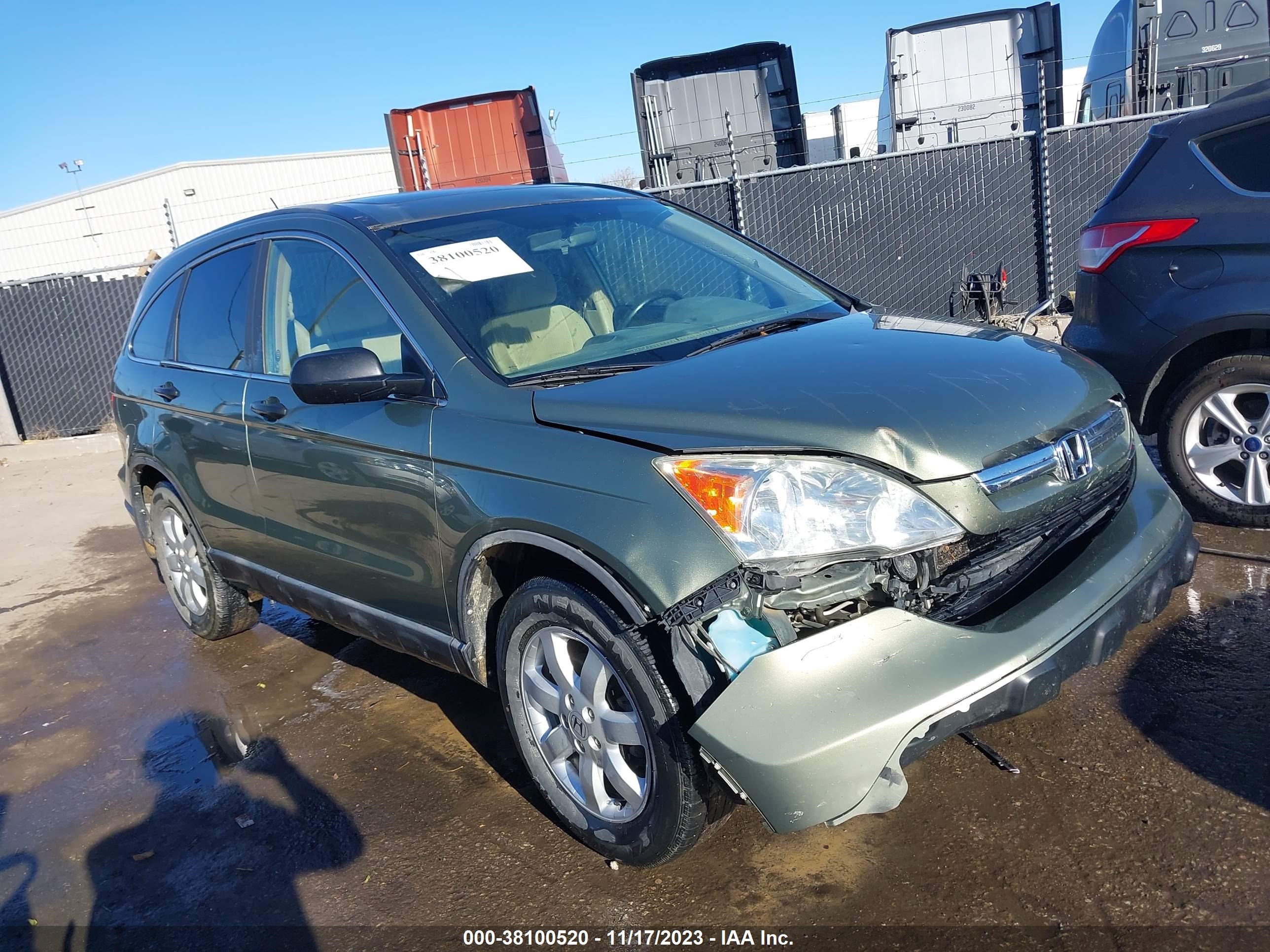 HONDA CR-V 2009 5j6re38579l014915