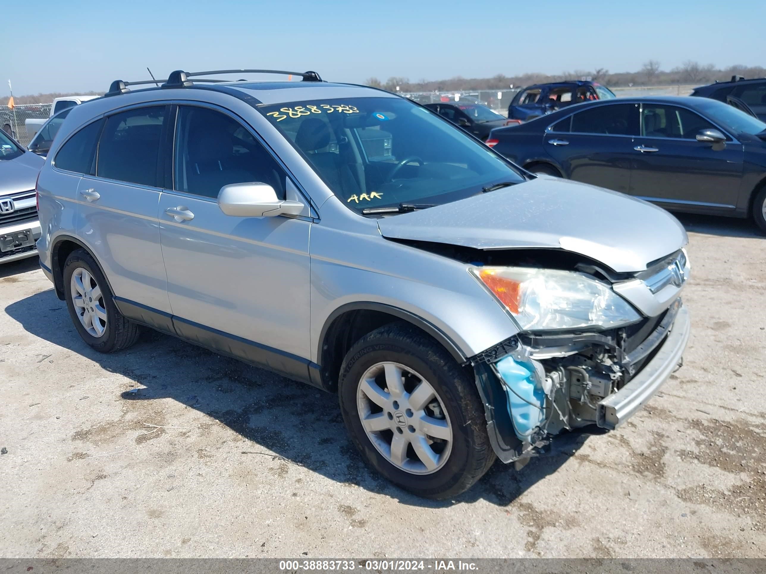 HONDA CR-V 2009 5j6re38719l012160