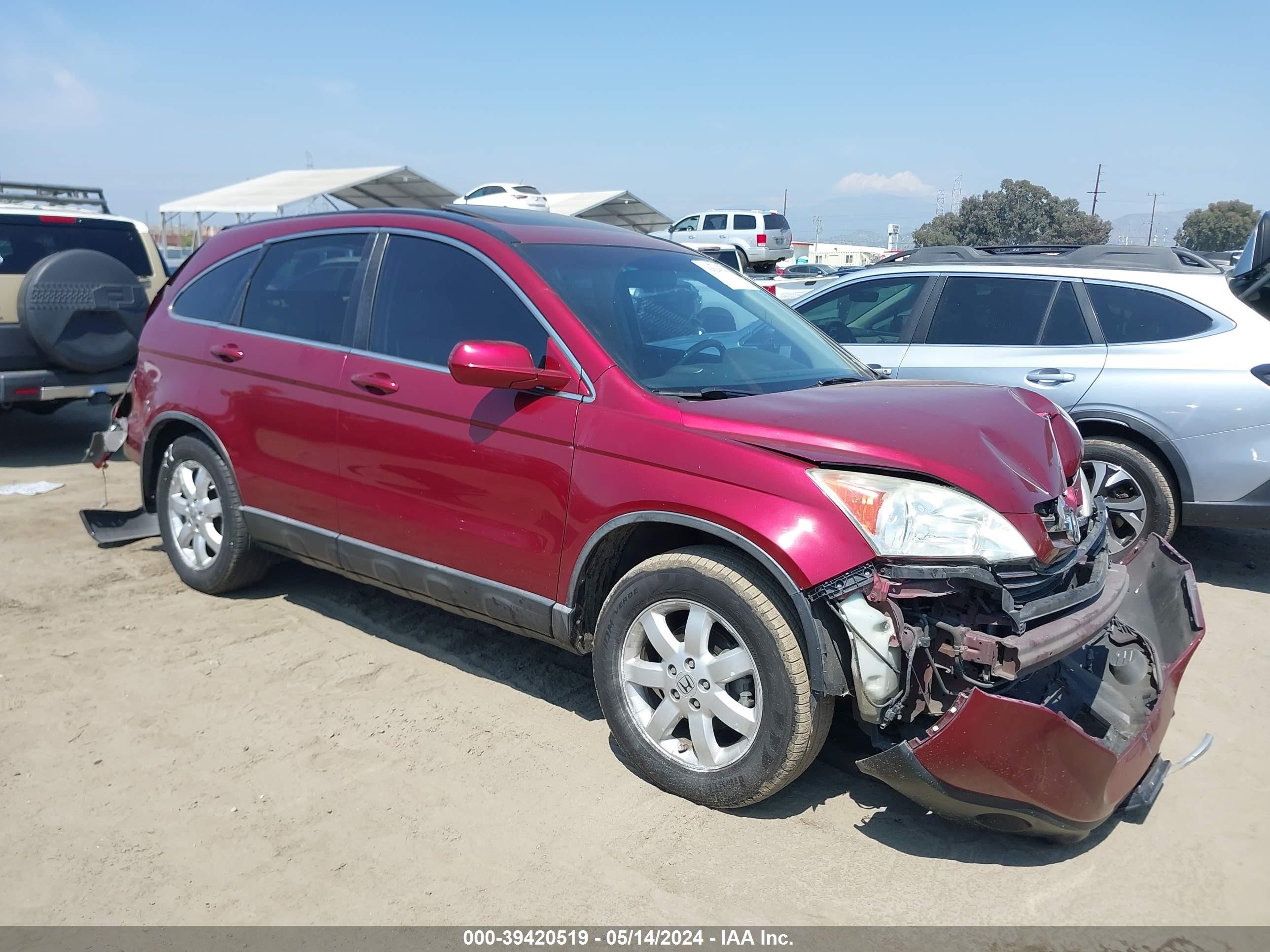 HONDA CR-V 2009 5j6re38749l027851