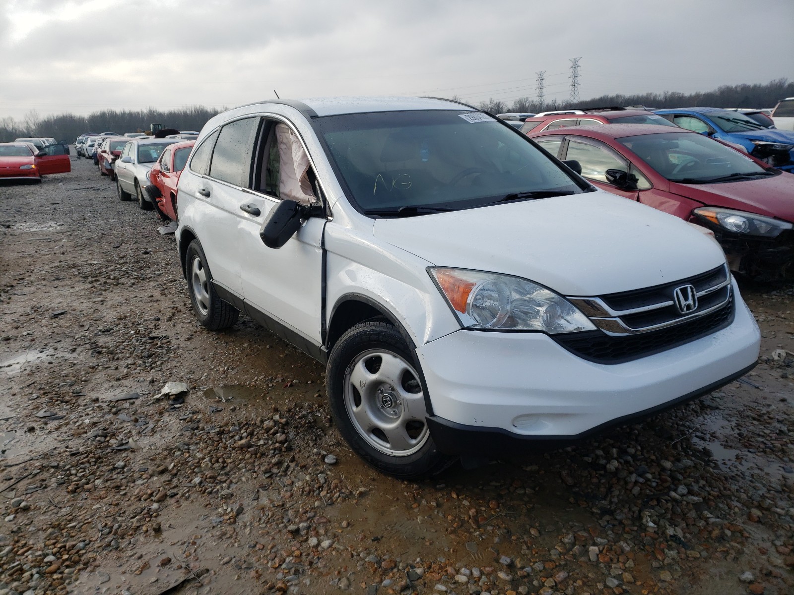 HONDA CR-V LX 2011 5j6re3h30bl035898