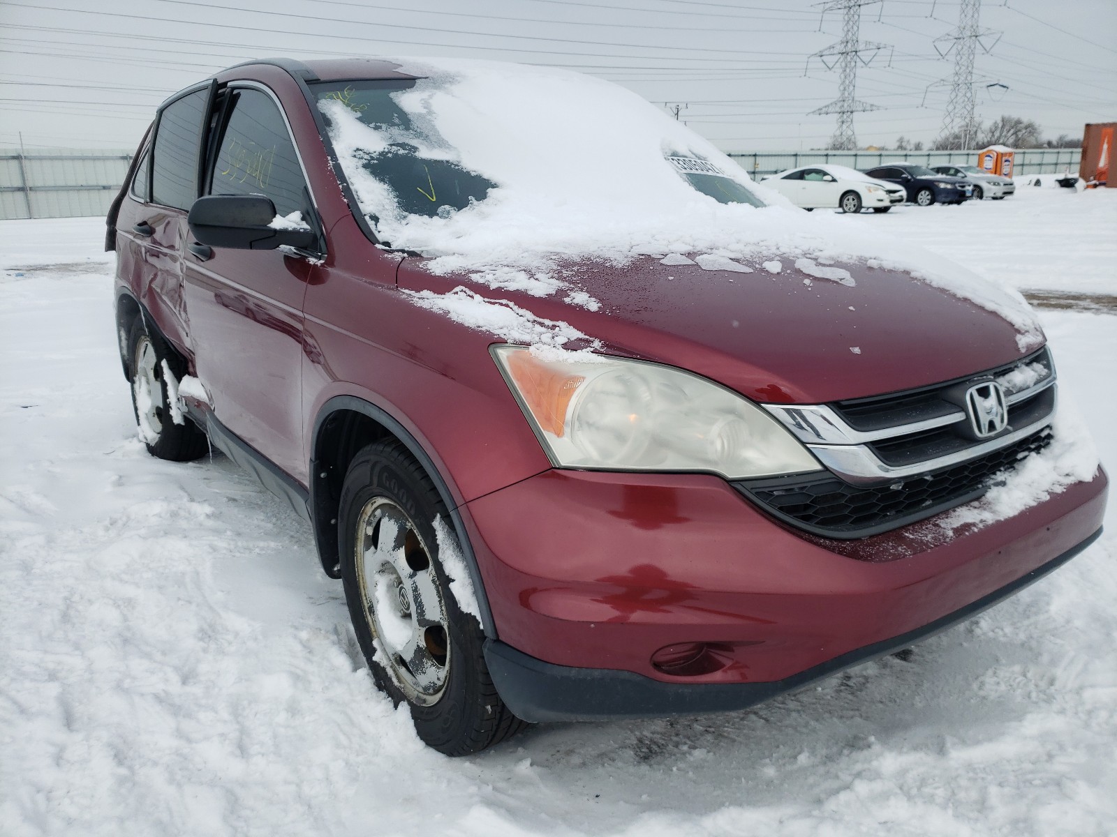 HONDA CR-V LX 2010 5j6re3h36al039582