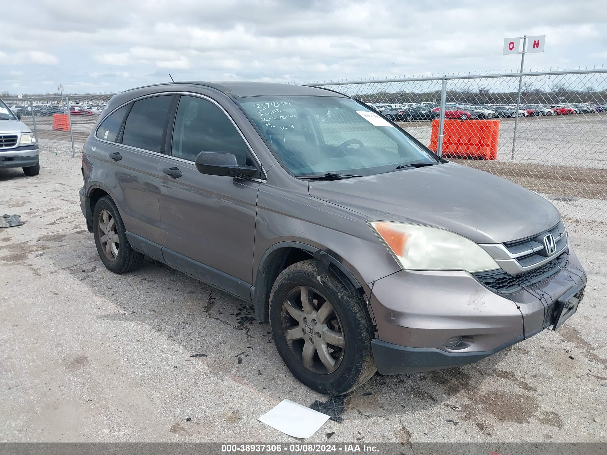 HONDA CR-V 2011 5j6re3h46bl034926